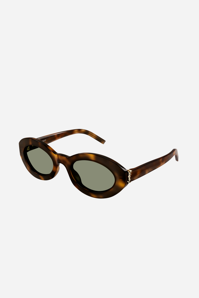 SAINT LAURENT サングラス SLM131F-003 HAVANA / GREEN Vendita online occhiali da sole - Sunglasses Unisex Saint