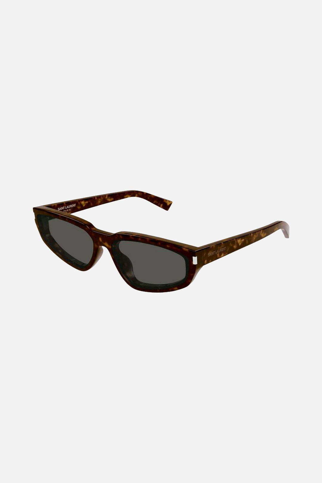 Saint Laurent SL 634 NOVA oval dark havana sunglasses