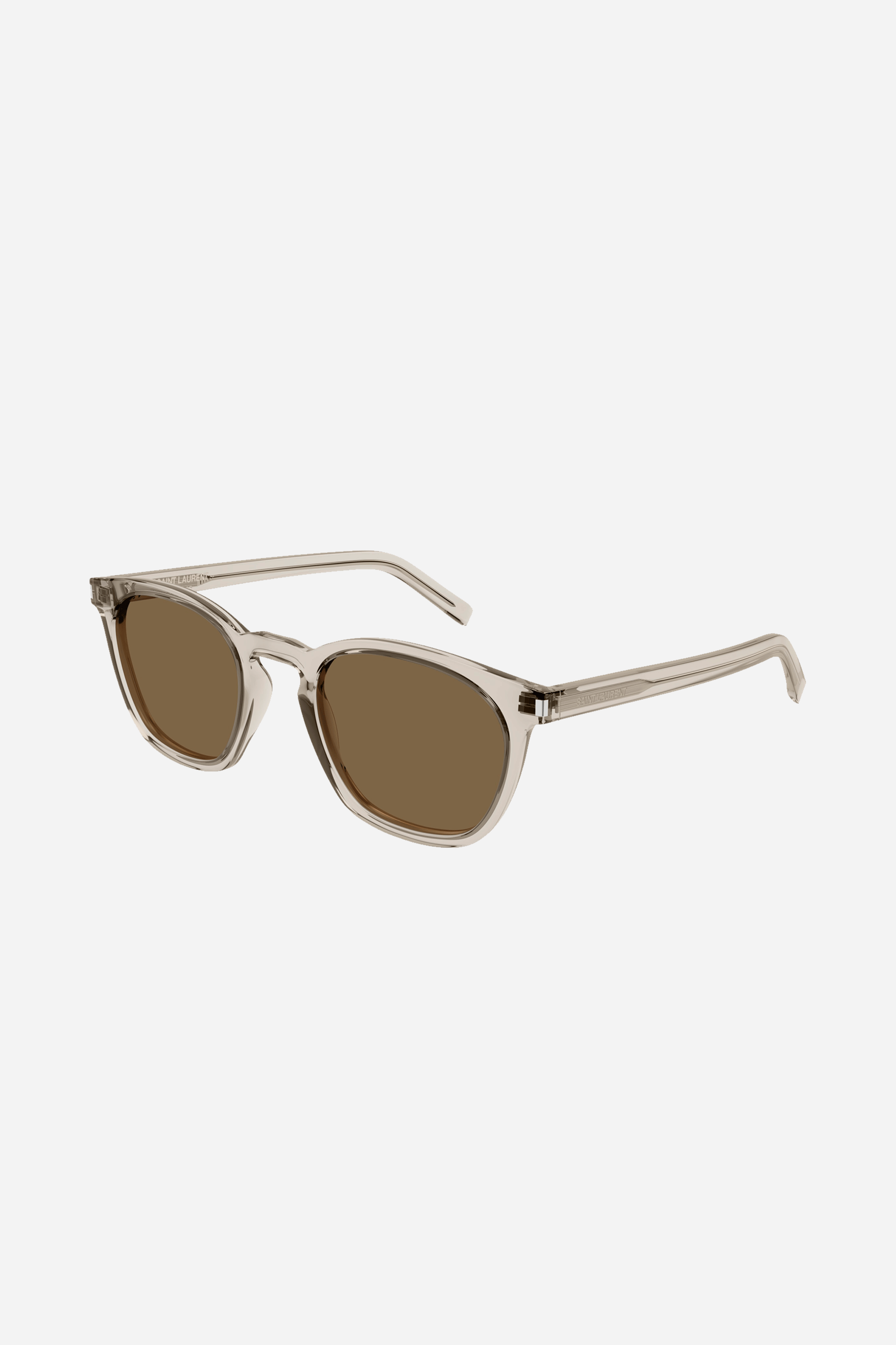 Saint Laurent thin-rimmed transparant sunglasses