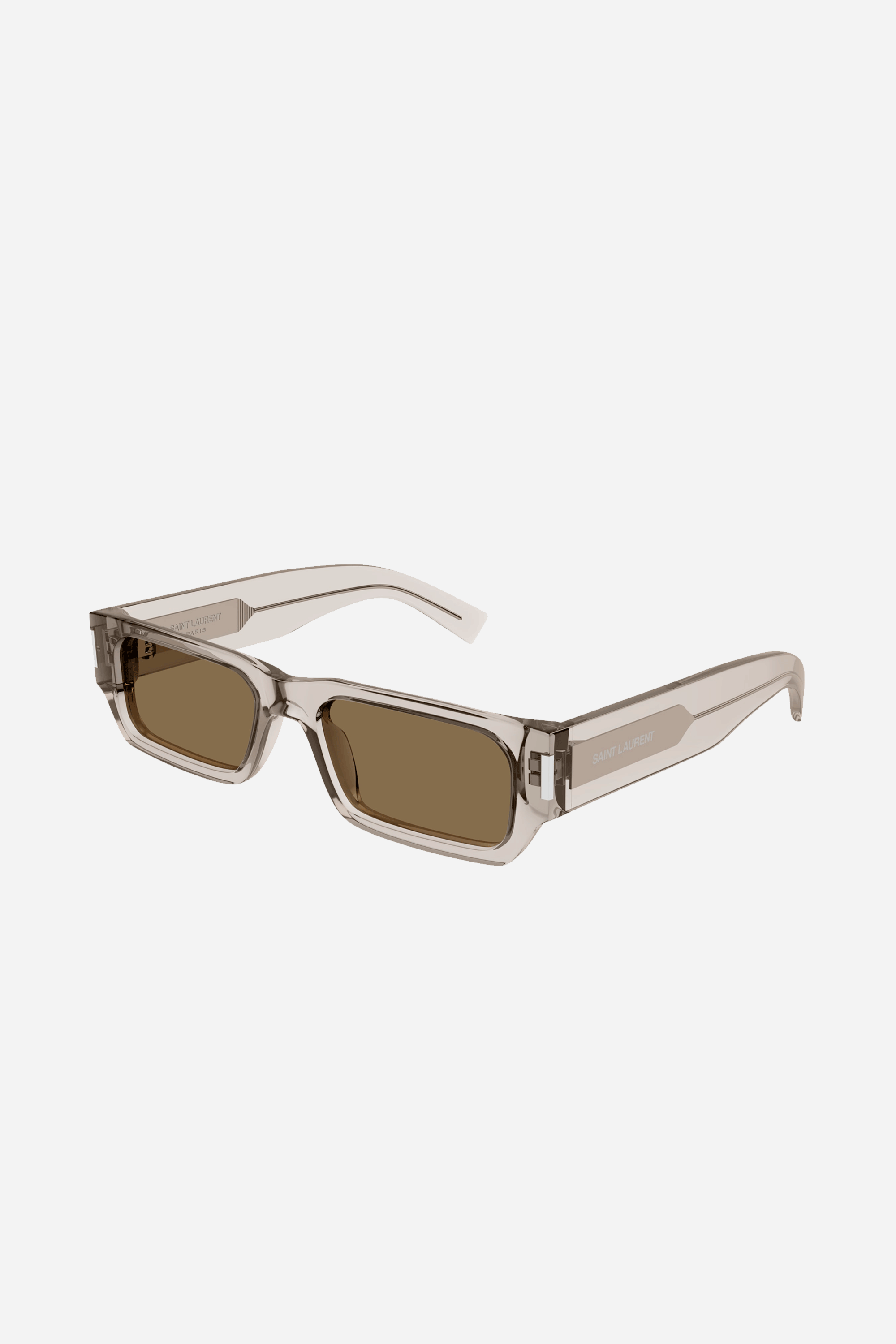 Saint Laurent transparant rectangular sunglasses