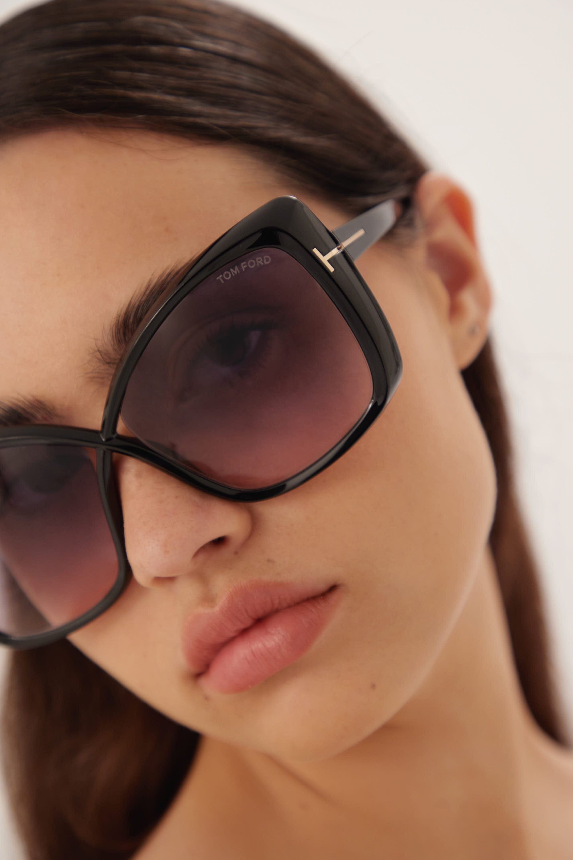 Tom Ford Butterfly black sunglasses