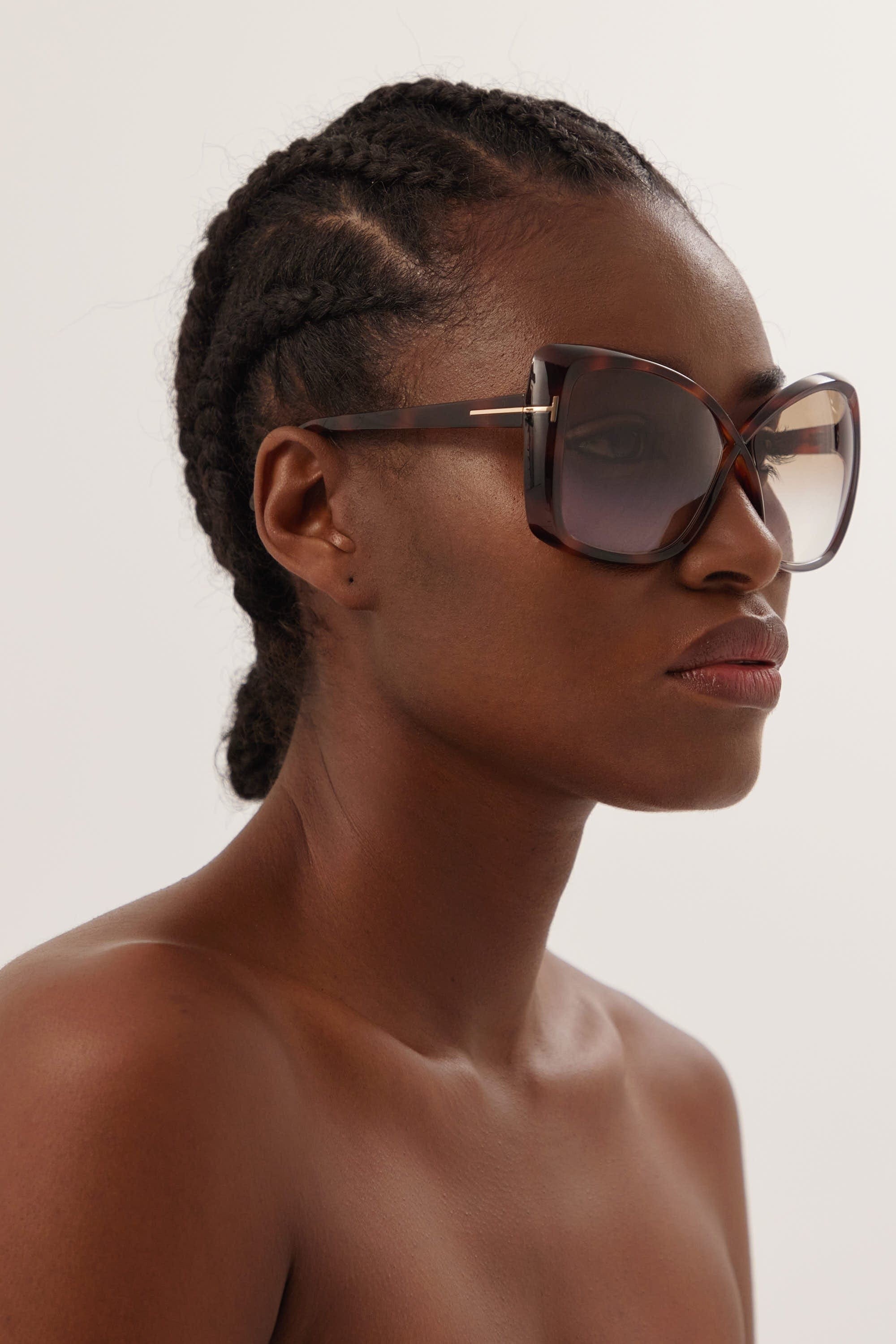 Tom Ford butterfly havana sunglasses