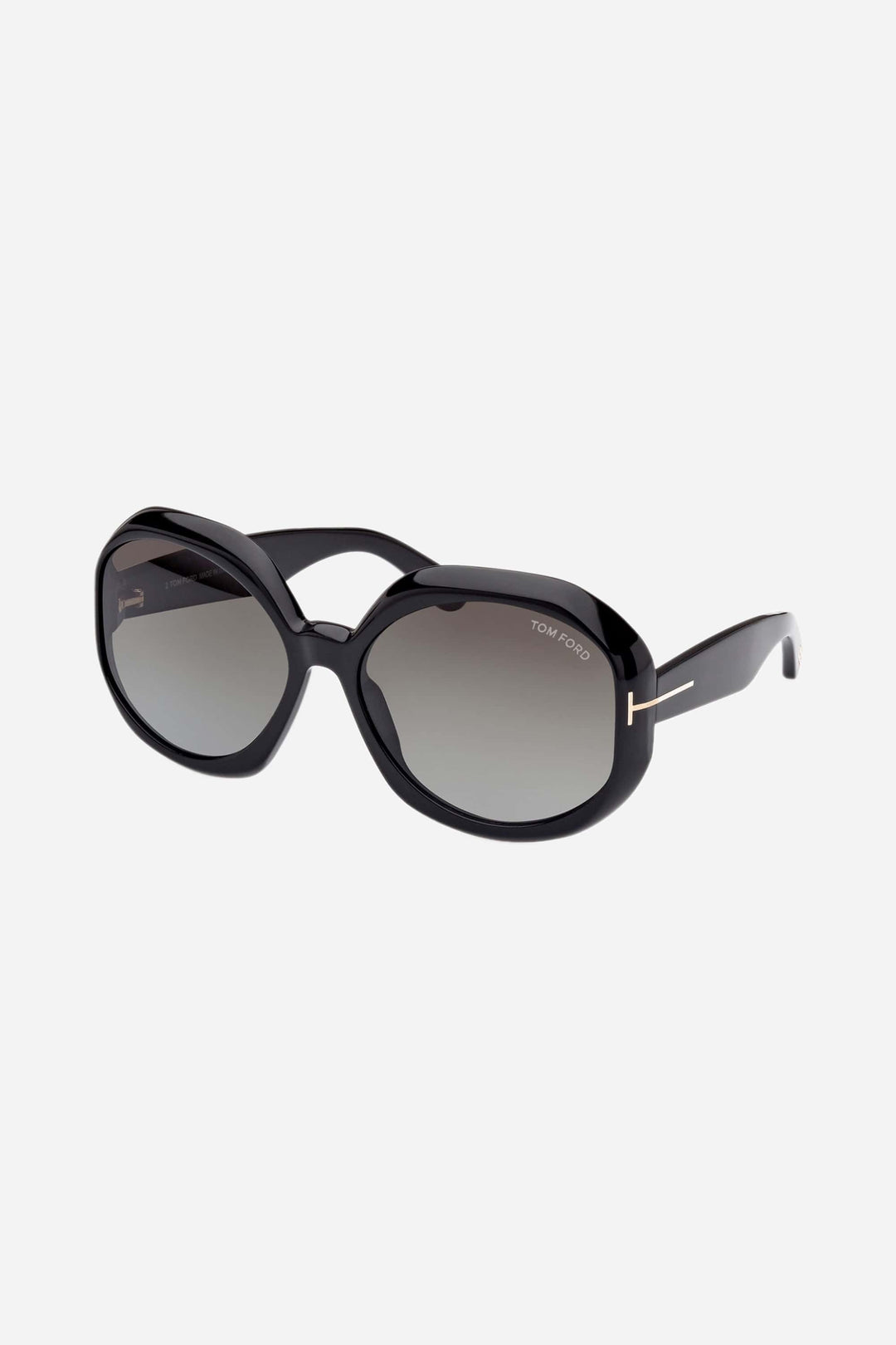 Tom Ford Georgia femenine sunglasses in shiny black