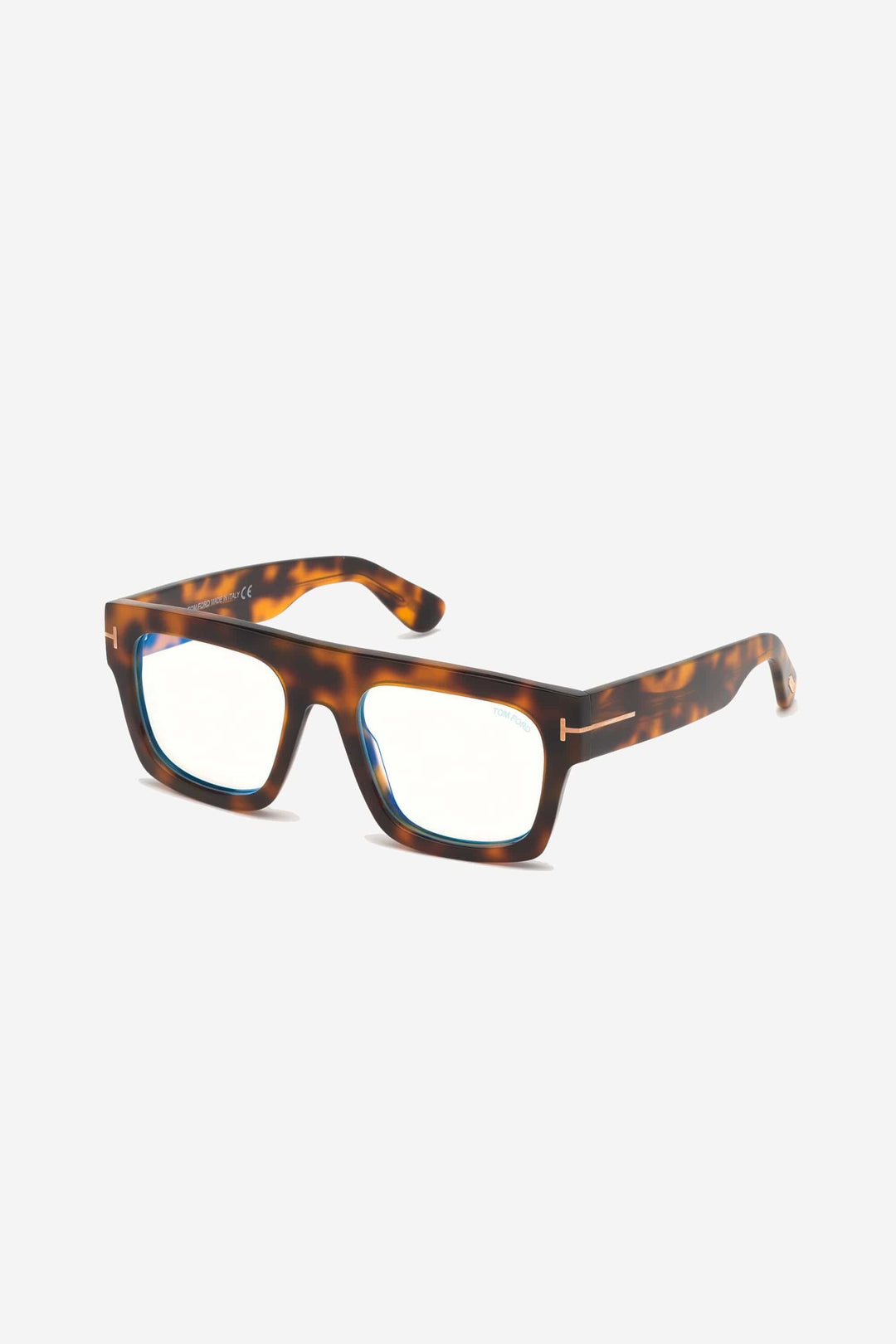 Tom Ford havana squared glasses