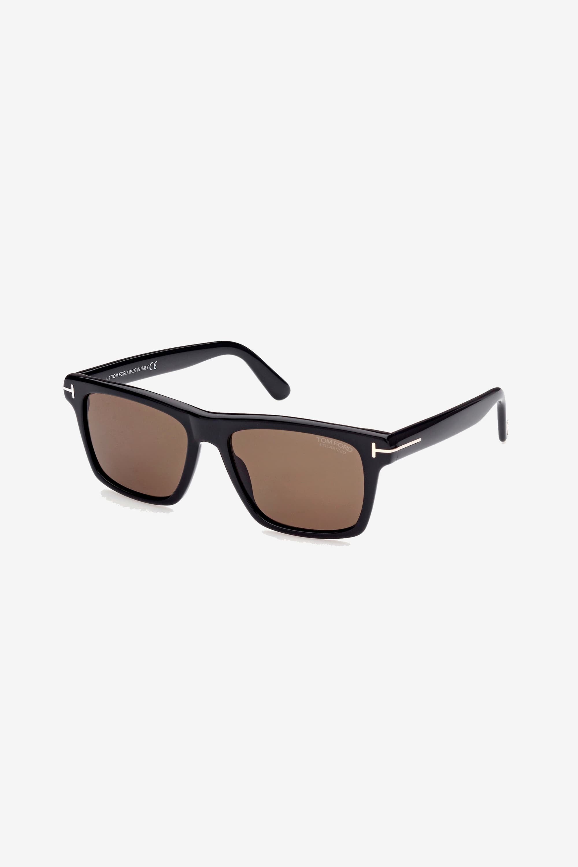 Tom Ford rectangular black sunglasses