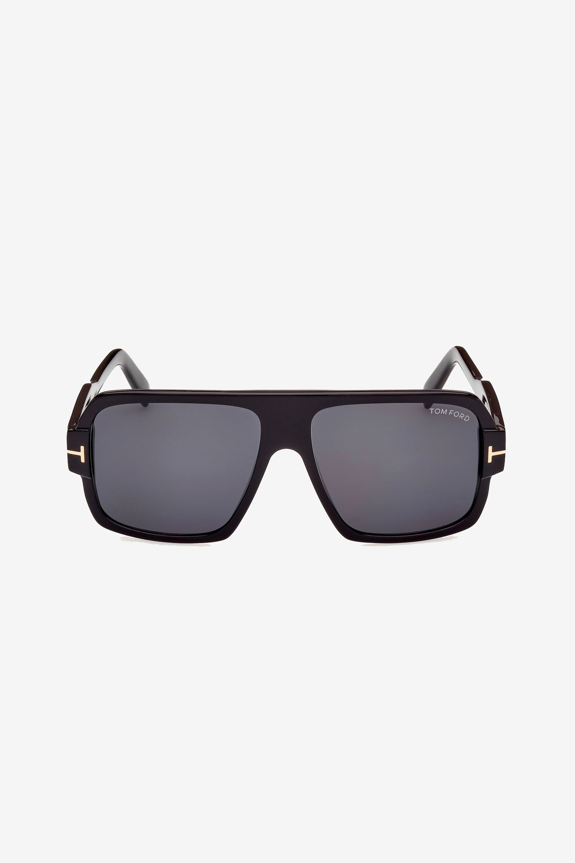 Tom Ford rectangular black sunglasses