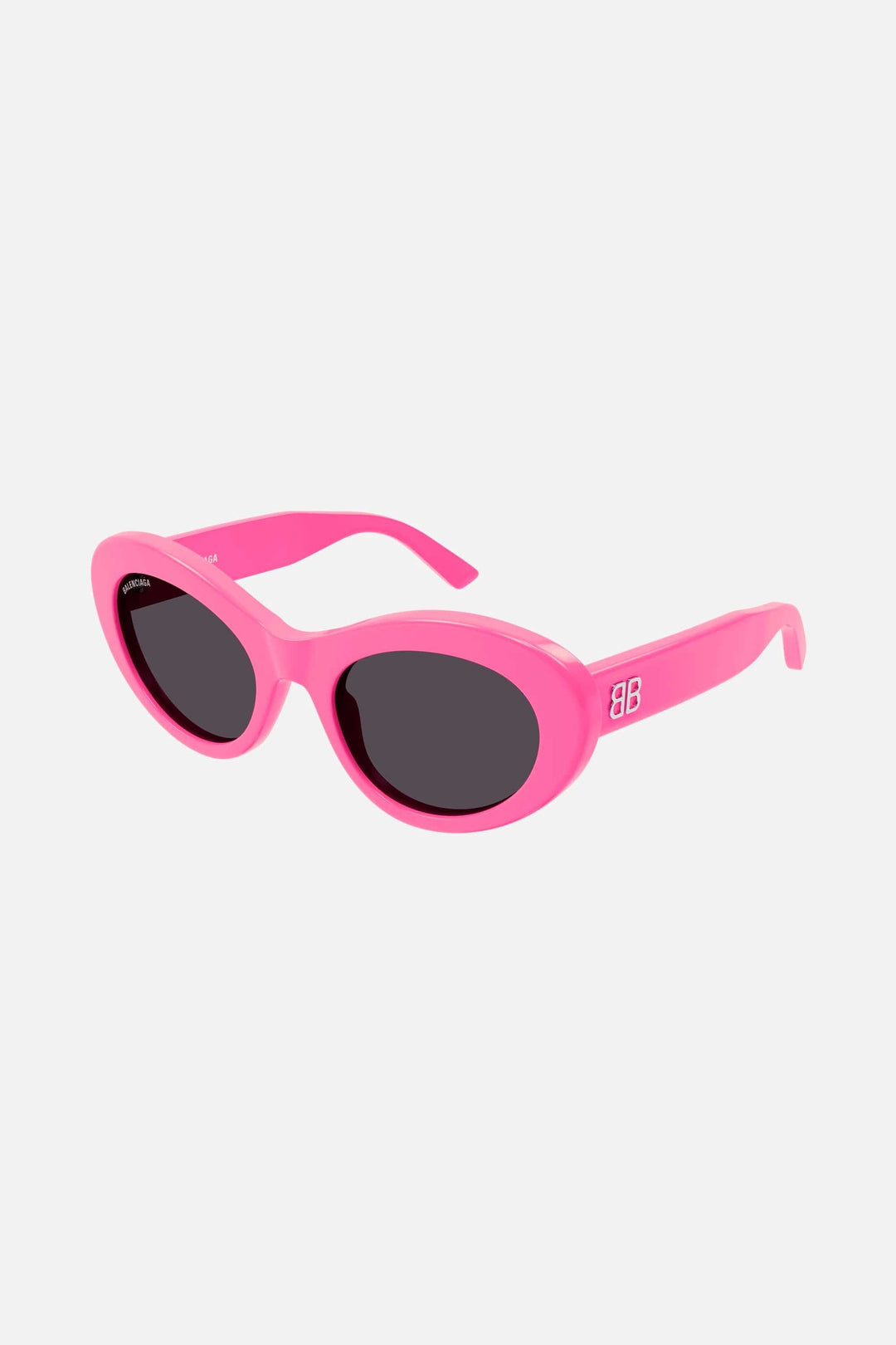 Balenciaga oval pink sunglasses