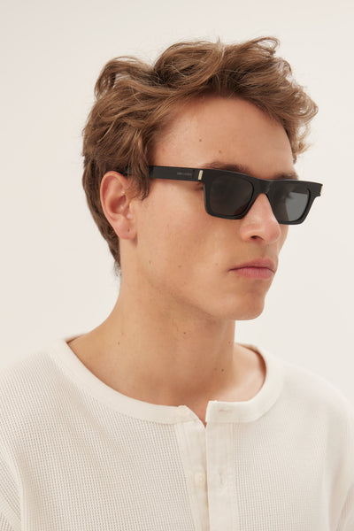 【関税込み】Saint Laurent ブラック SL 719 サングラス Saint Laurent SL 719 Sunglasses 001 Solid Black - eye-oo.com