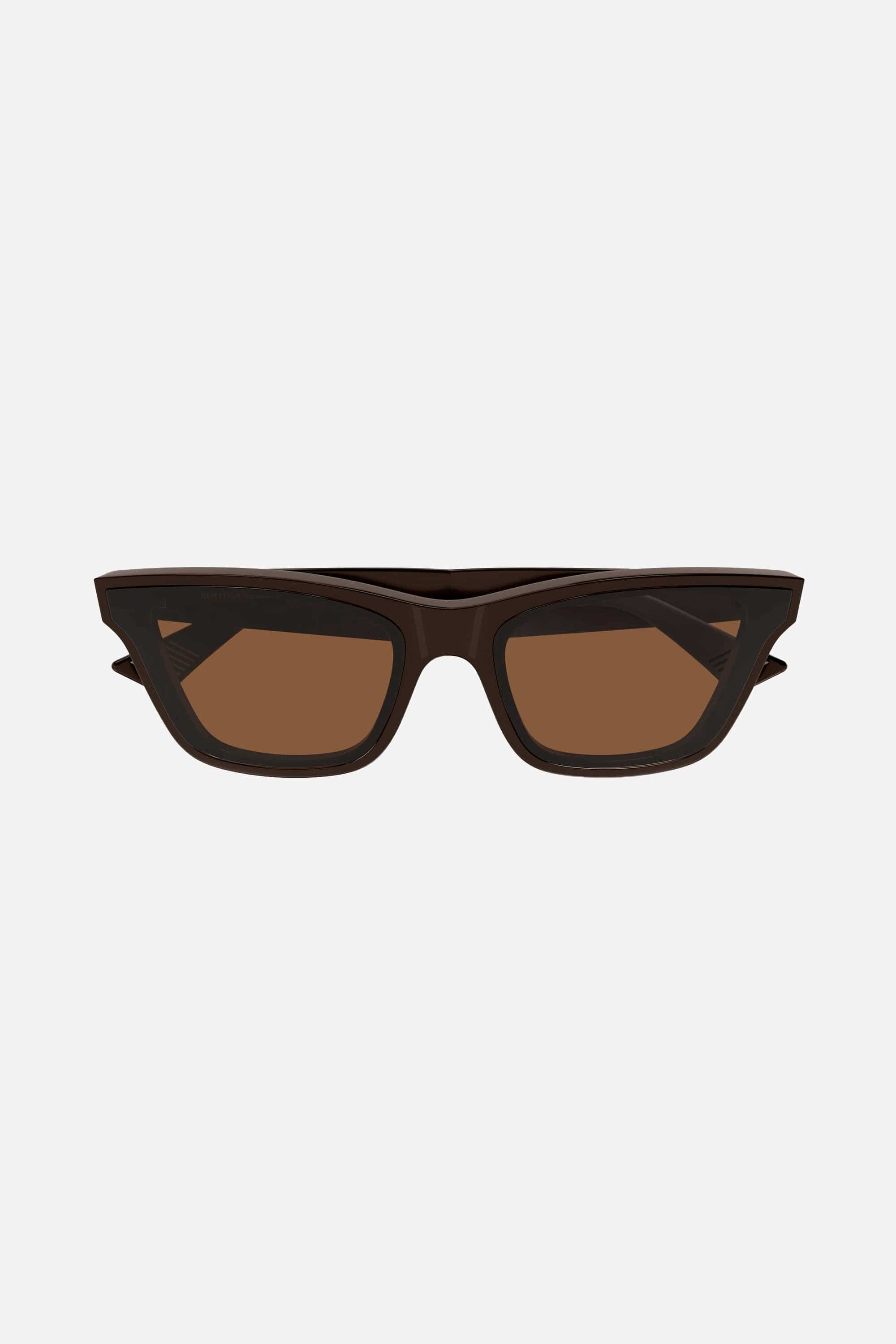 Bottega Veneta wayfarer brown sunglasses