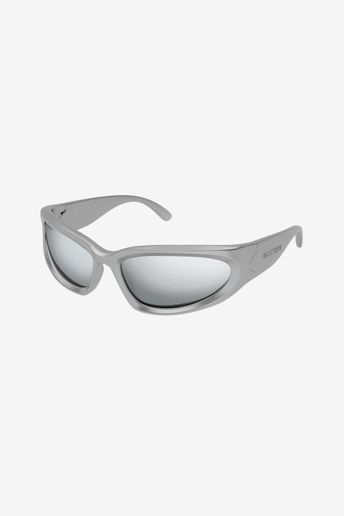 サングラス BALENCIAGA Woman Sunglasses Silver BB0356S 004 Balenciaga BB0356S-004 - Silver – Kith
