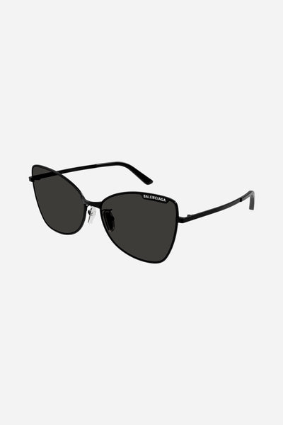 Balenciaga black butterfly metal sunglasses – Eyewear Club