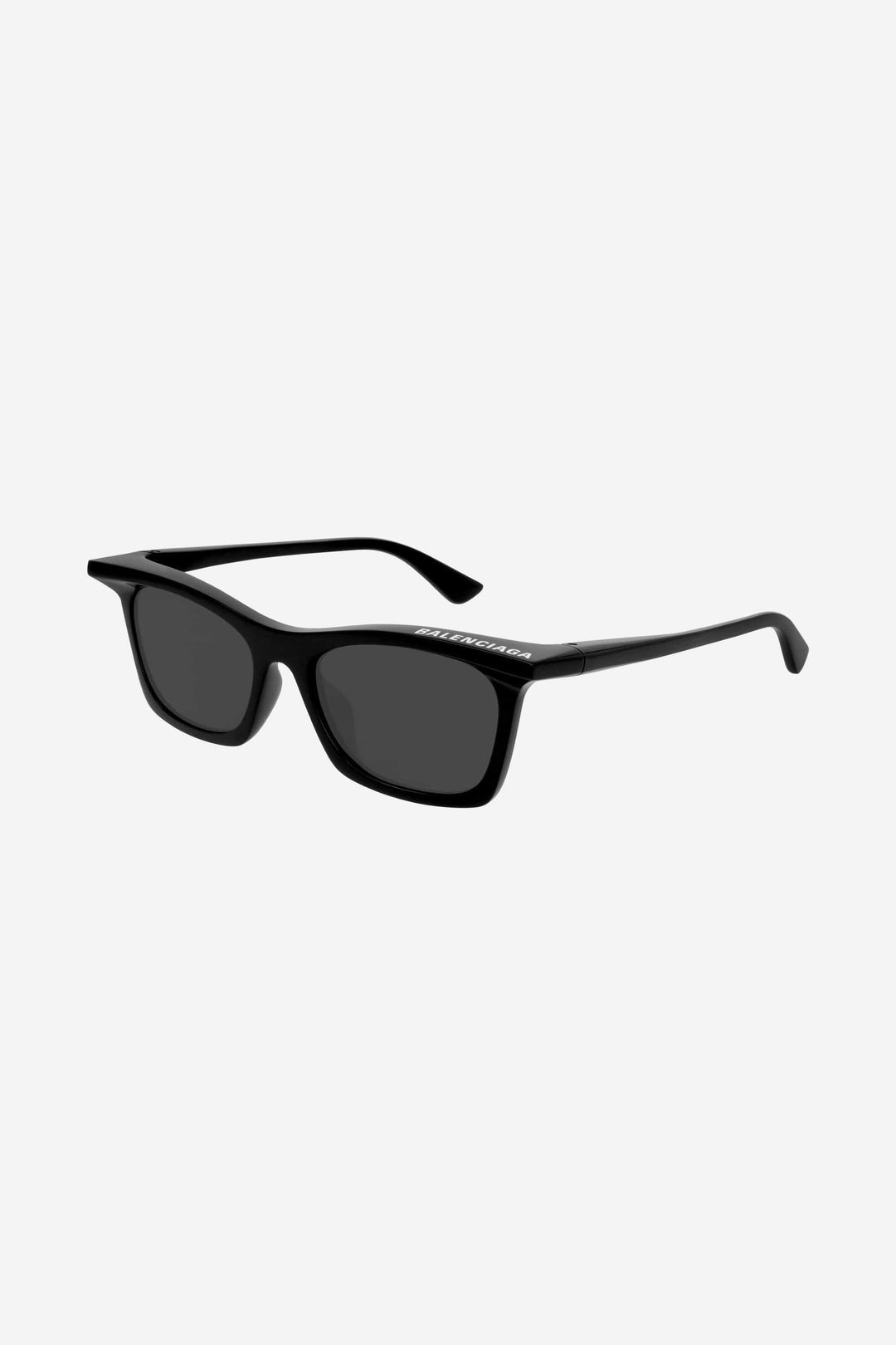 Balenciaga black rectangular sunglasses