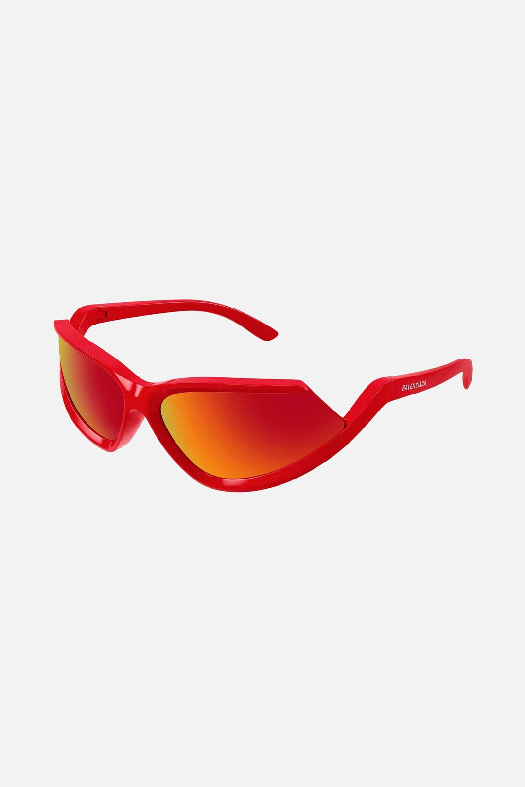 Balenciaga wrap arround red sunglasses