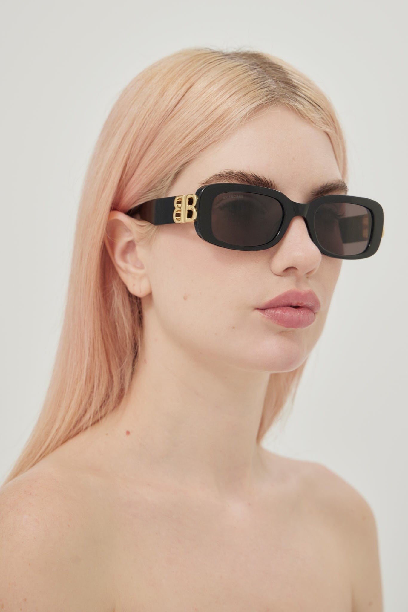 Balenciaga Dynasty black sunglasses