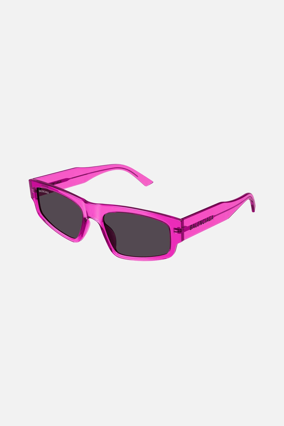 Balenciaga geometric sunglasses in pink