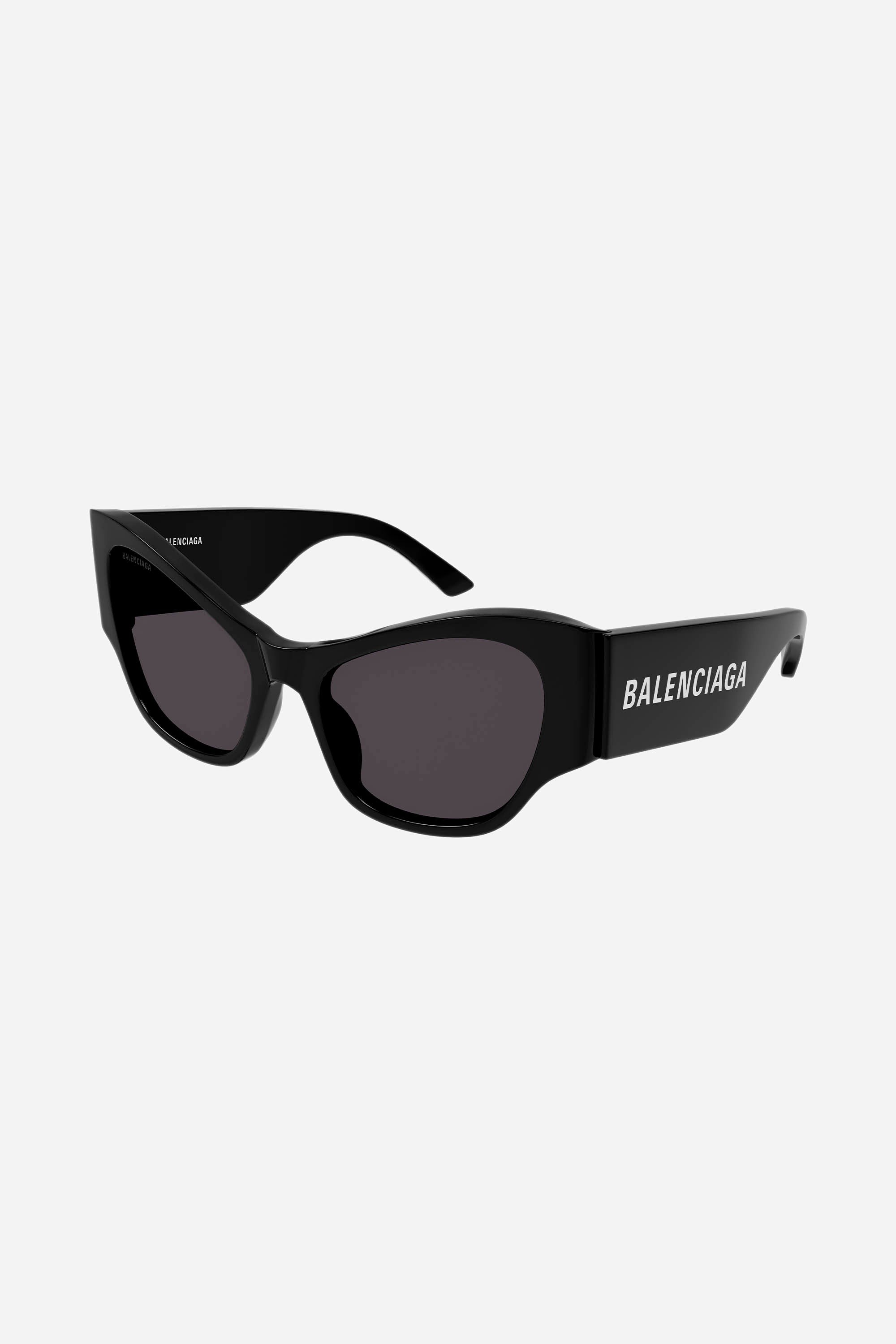 Balenciaga MAX butterfly sunglasses in black