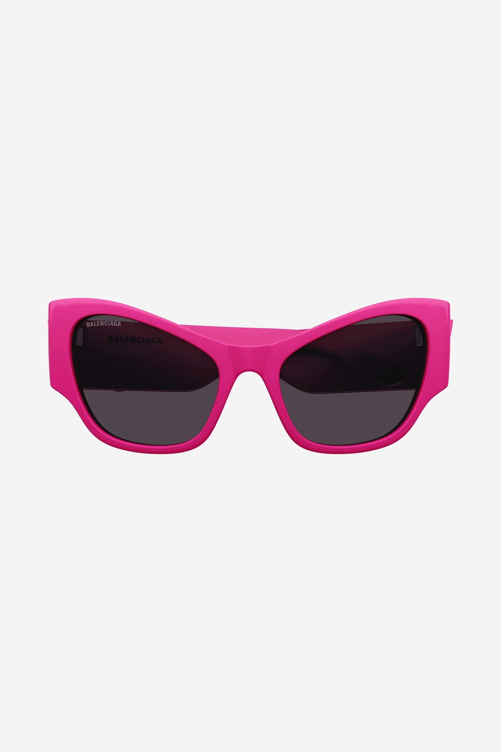 Balenciaga MAX butterfly sunglasses in pink