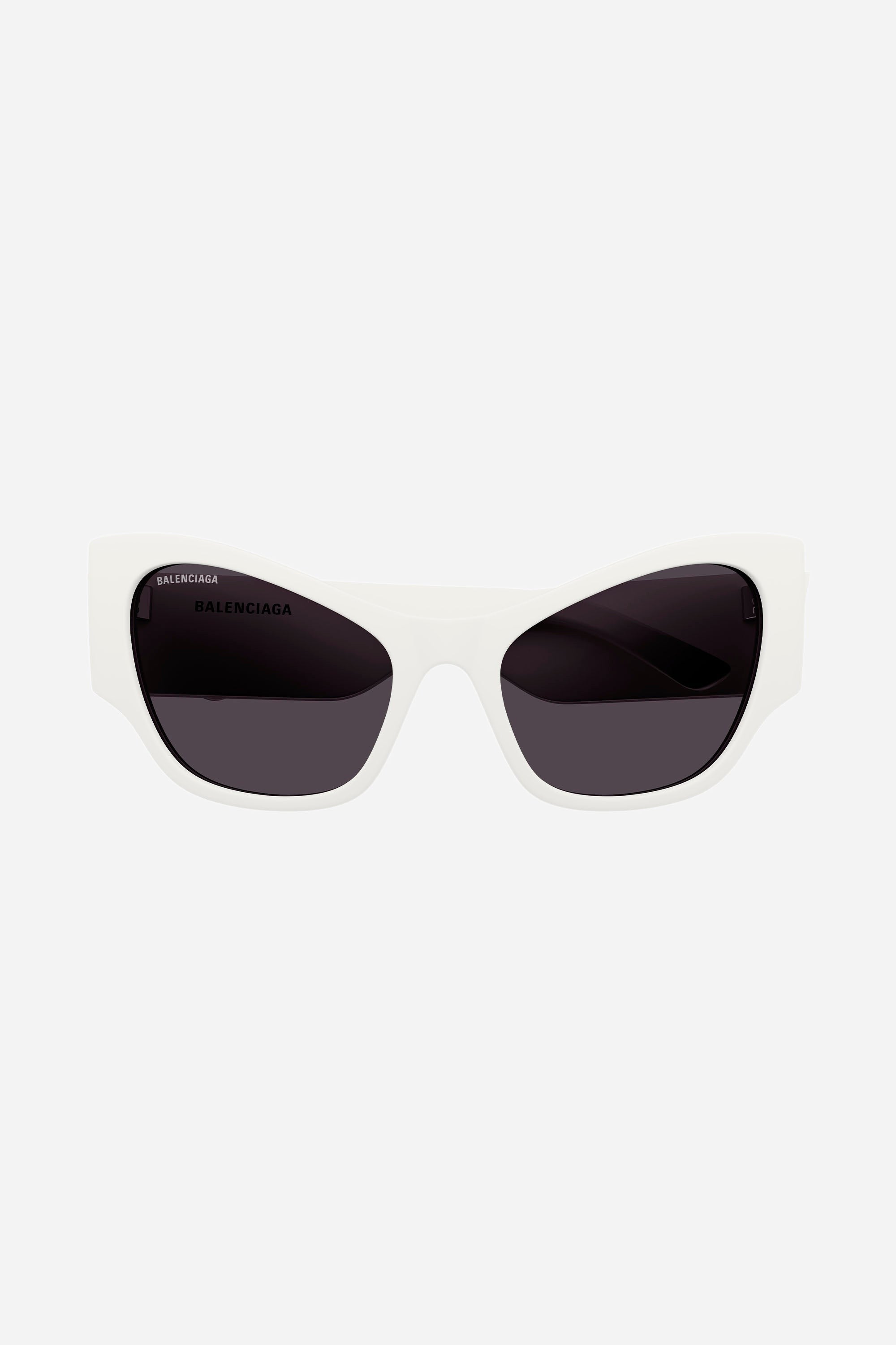 Balenciaga MAX butterfly sunglasses in white