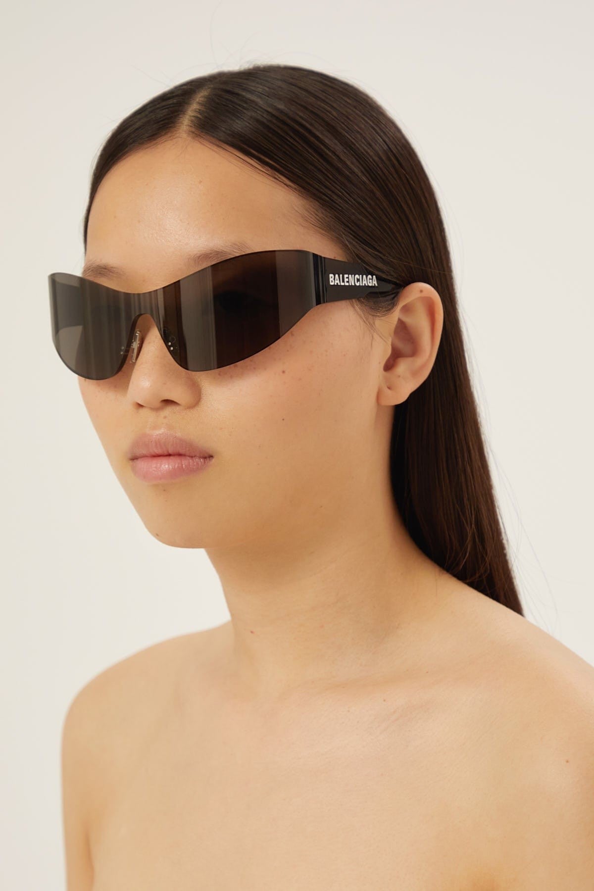 Balenciaga MONO CAT 2.0 grey cat eye mask