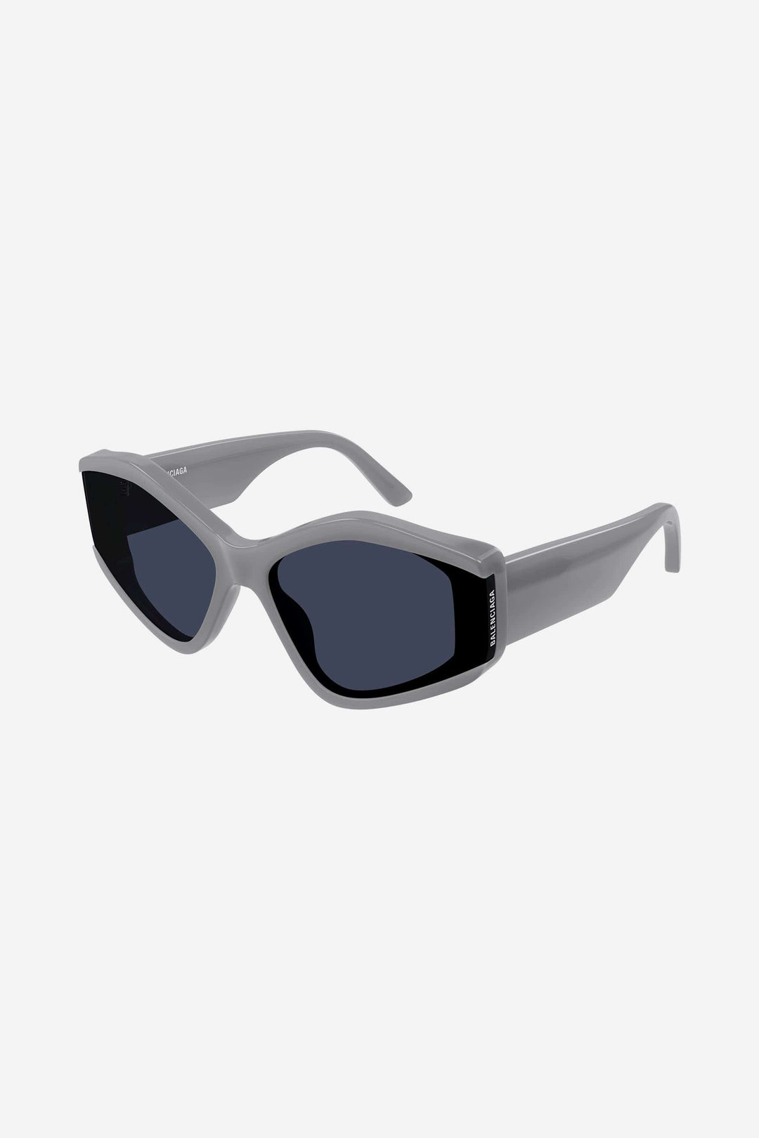 Balenciaga overized grey sunglasses