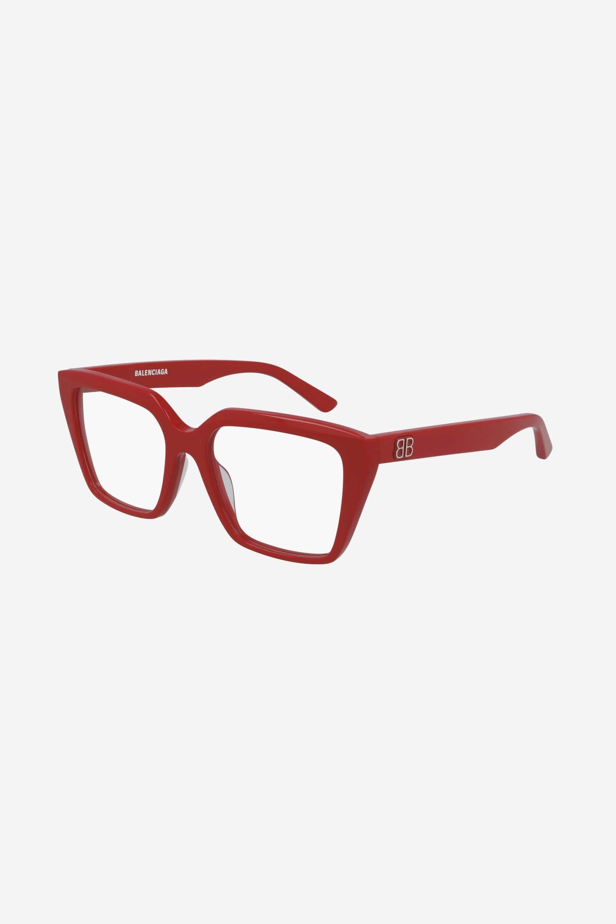 Balenciaga red cat eye frame