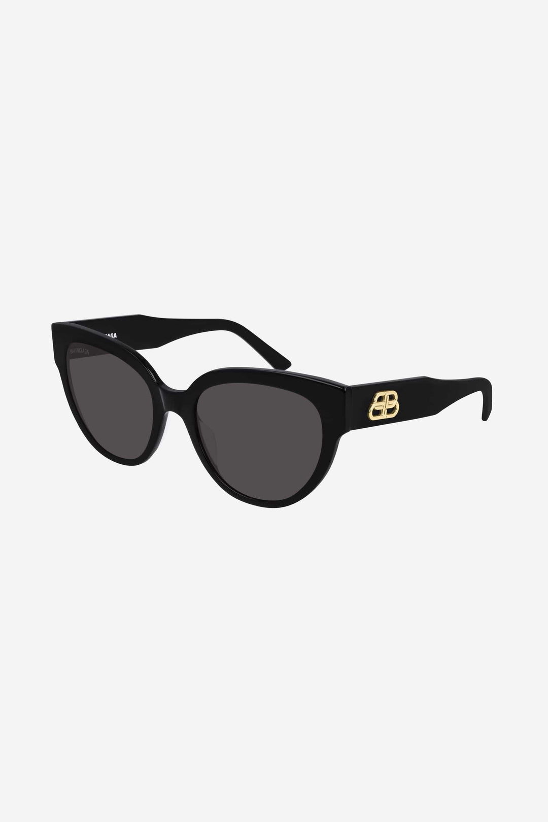 Balenciaga ultra slim black sunglasses