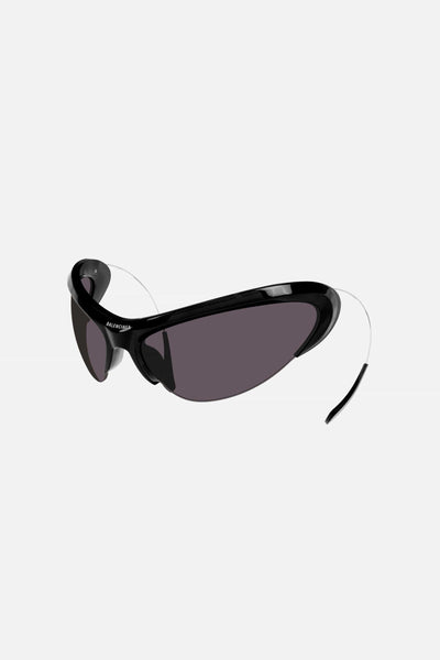 【関税&送料込】Balenciaga Black Acetate Sunglasses Rectangular acetate sunglasses in black - Balenciaga | Mytheresa