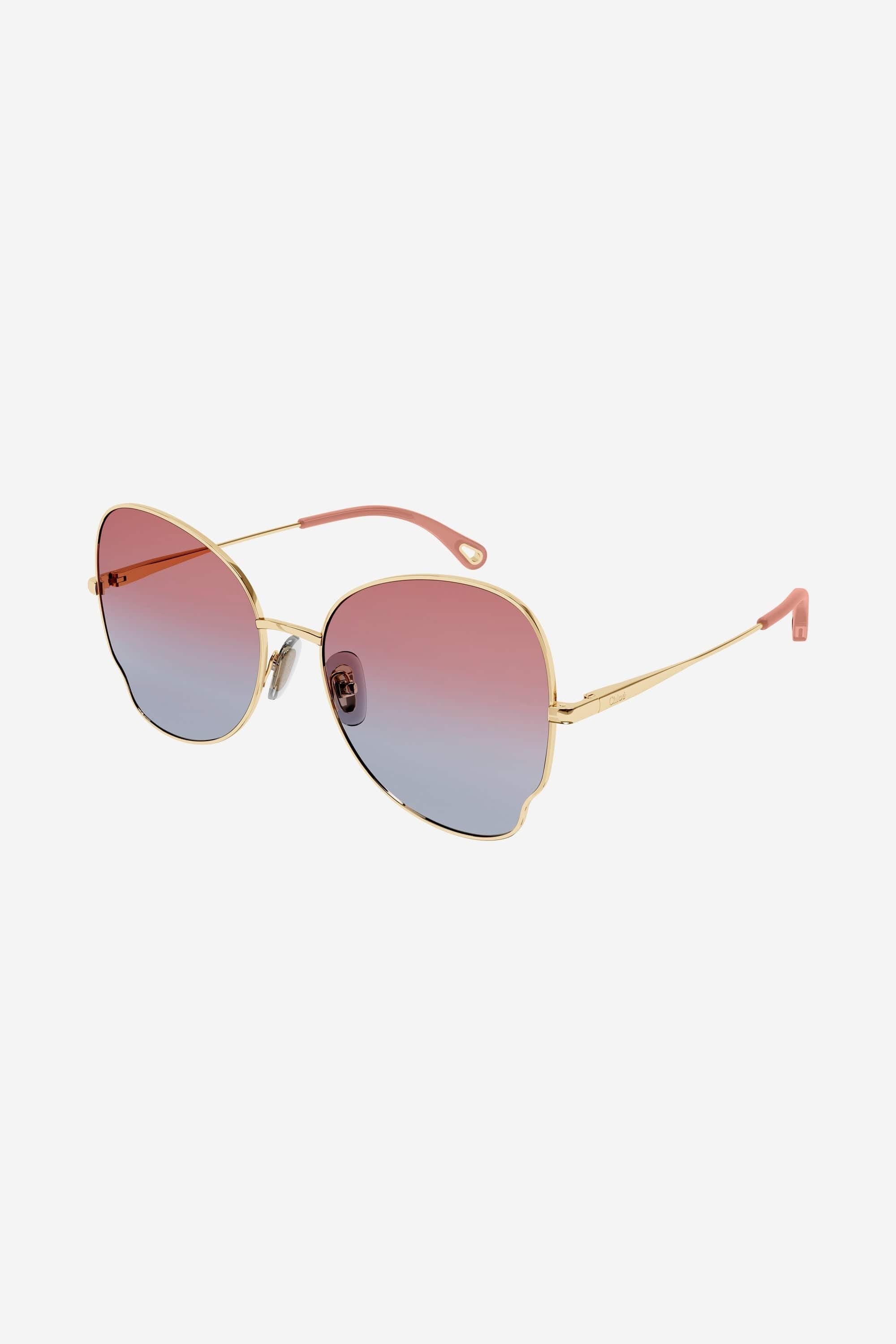 Chloé pink/blue butterfly sunglasses