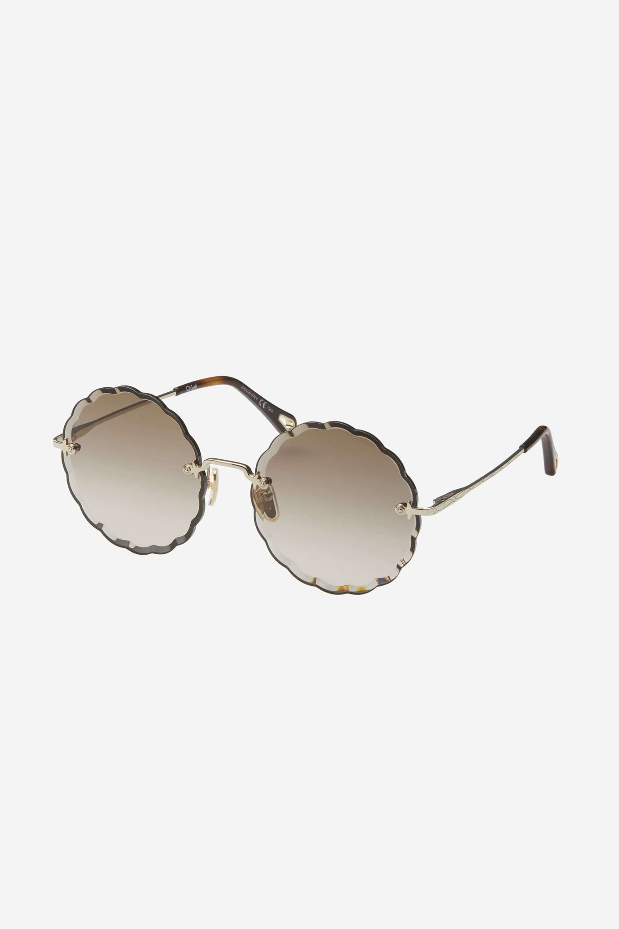 Chloe rosie brown femenine sunglasses