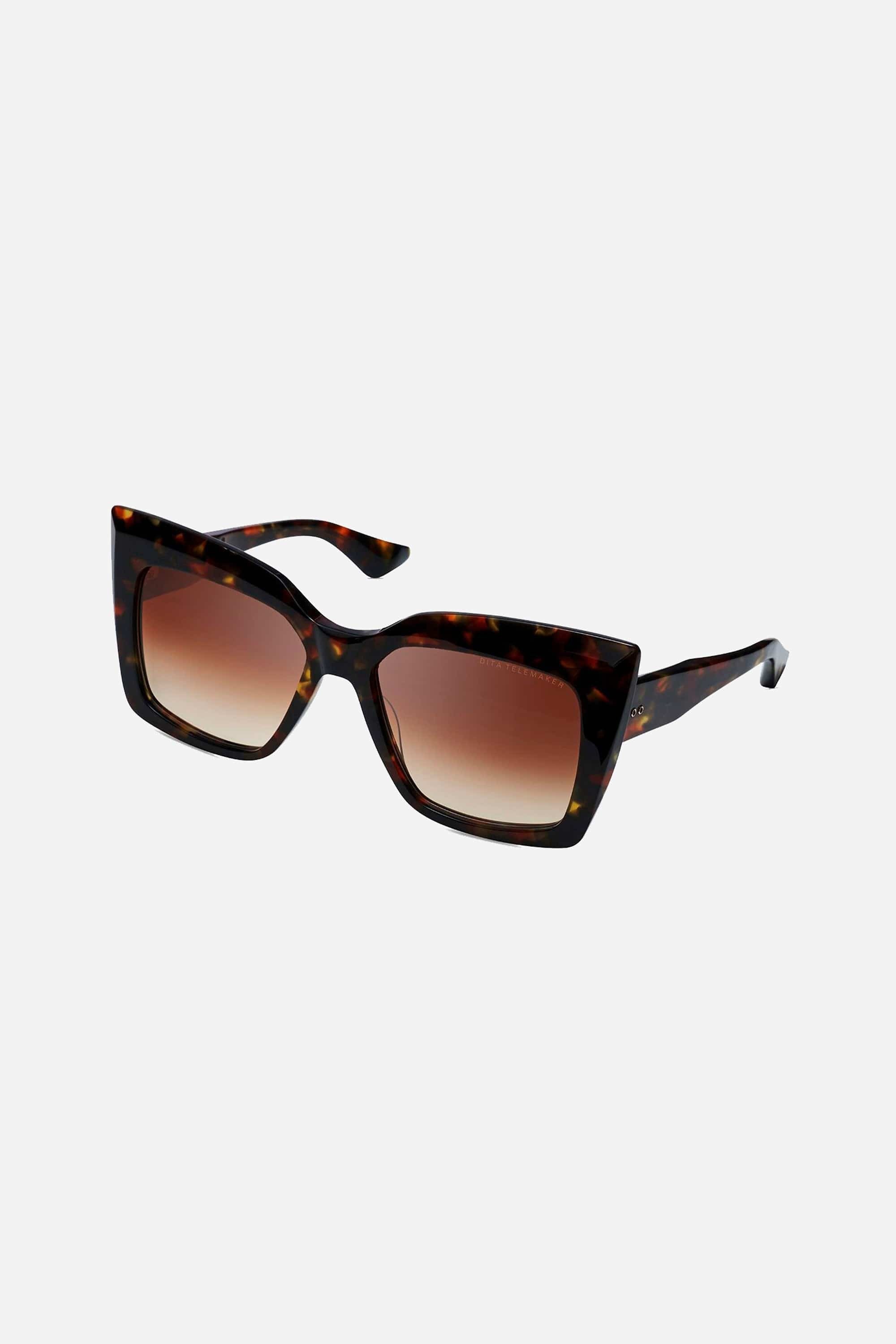 Dita TELEMAKER havana cat-eye sunglasses