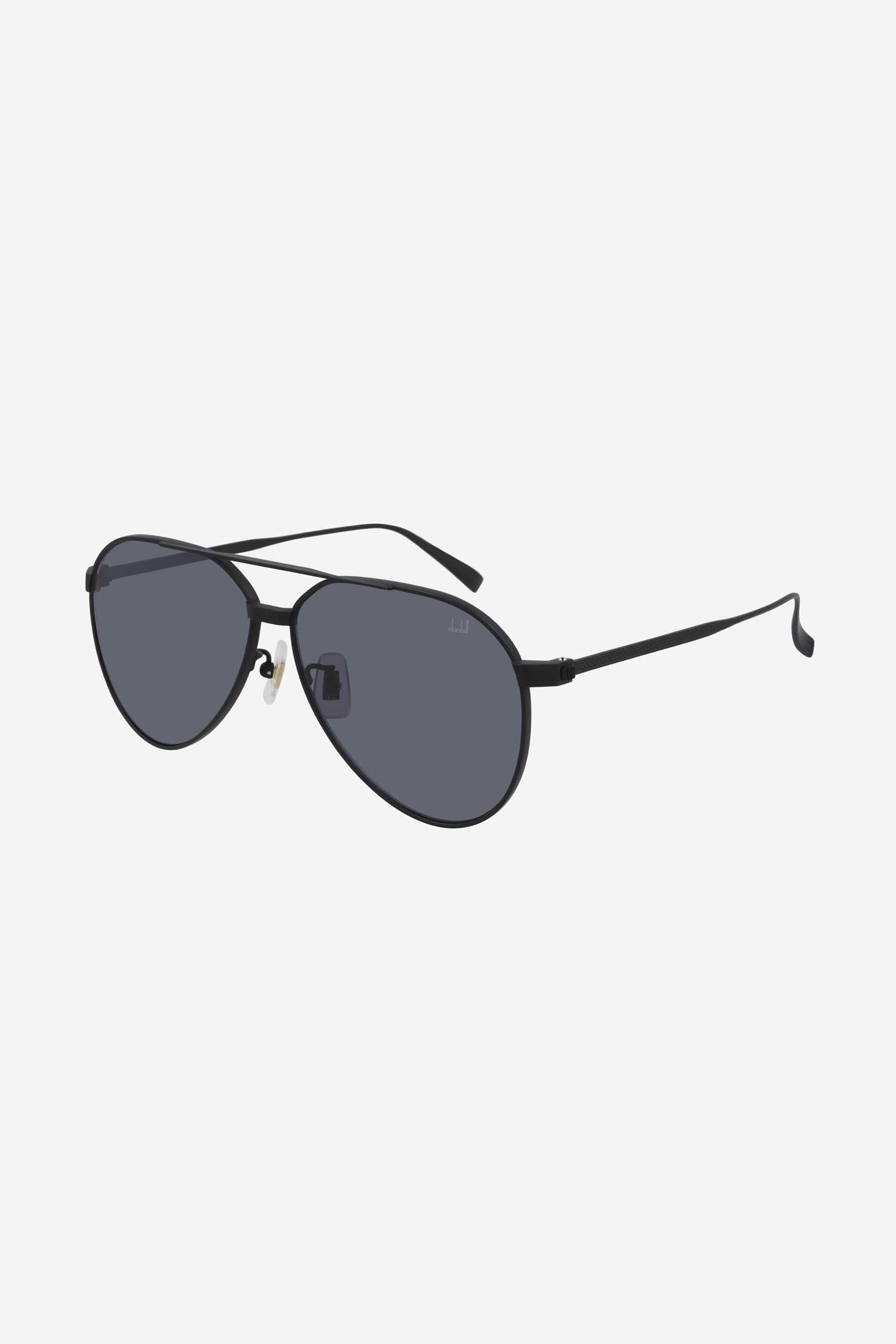 Dunhill pilot black blue titanium sunglasses