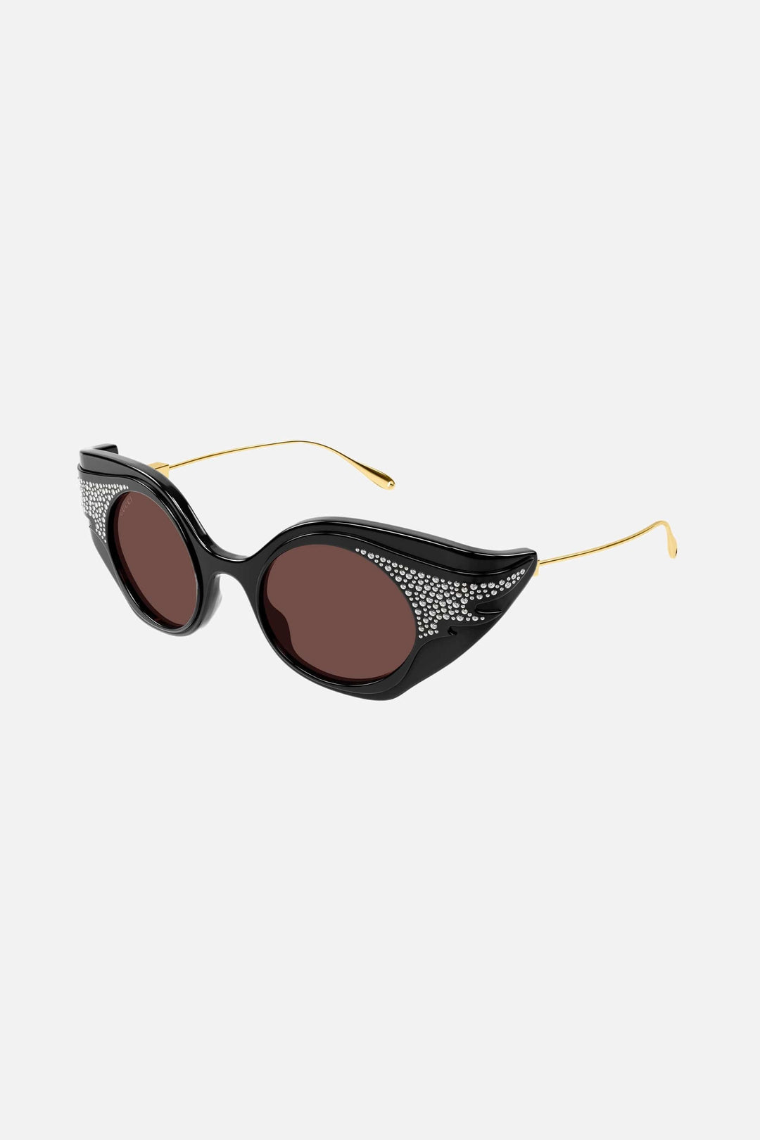 Gucci cat eye hollywood collection shade with Swarovski stones