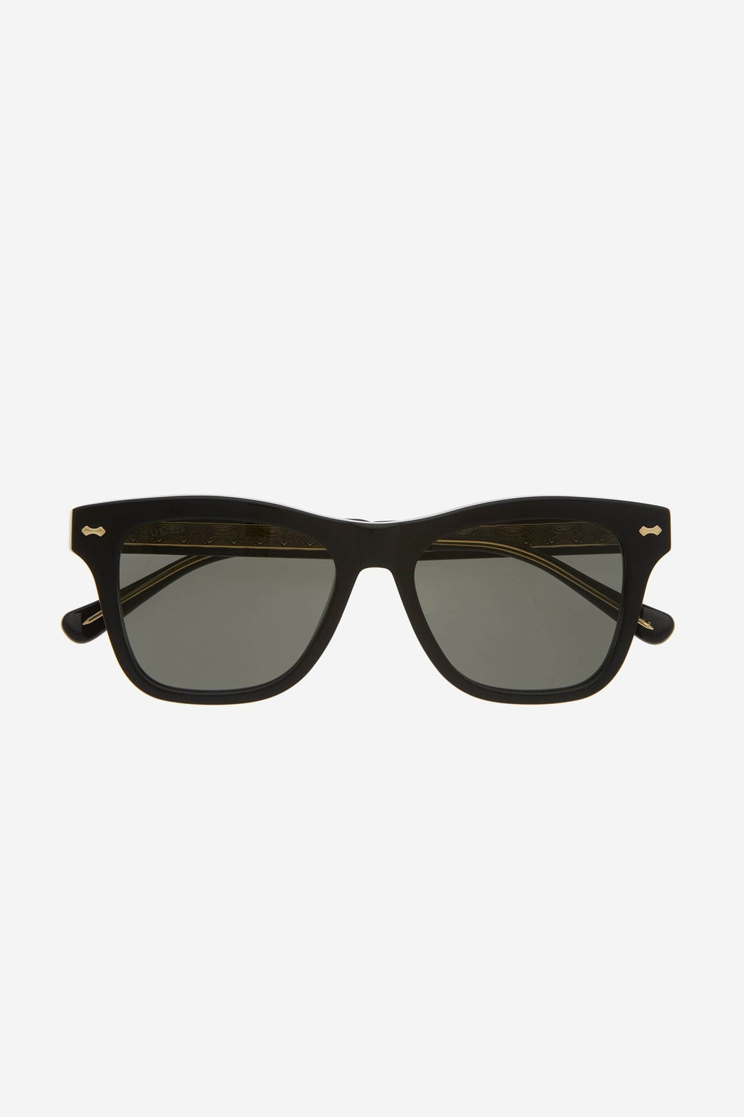 Gucci decor black acetate sunglasses