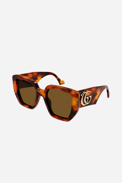 太郎GUCCI ❤️サングラス GUCCI グッチ サングラス RECTANGULAR-FRAME WITH CRYSTALS