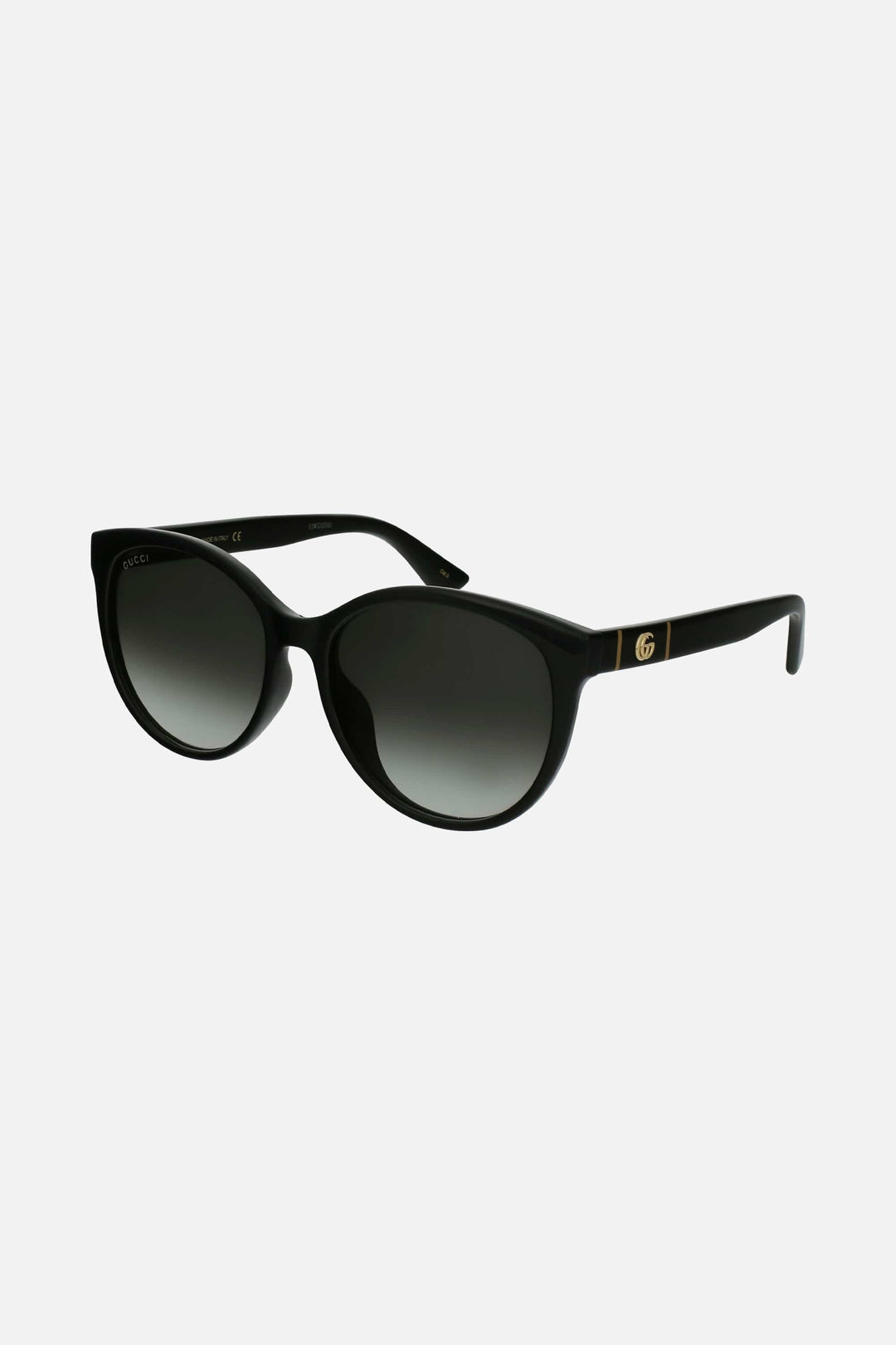 Gucci soft cat-eye black sunglasses