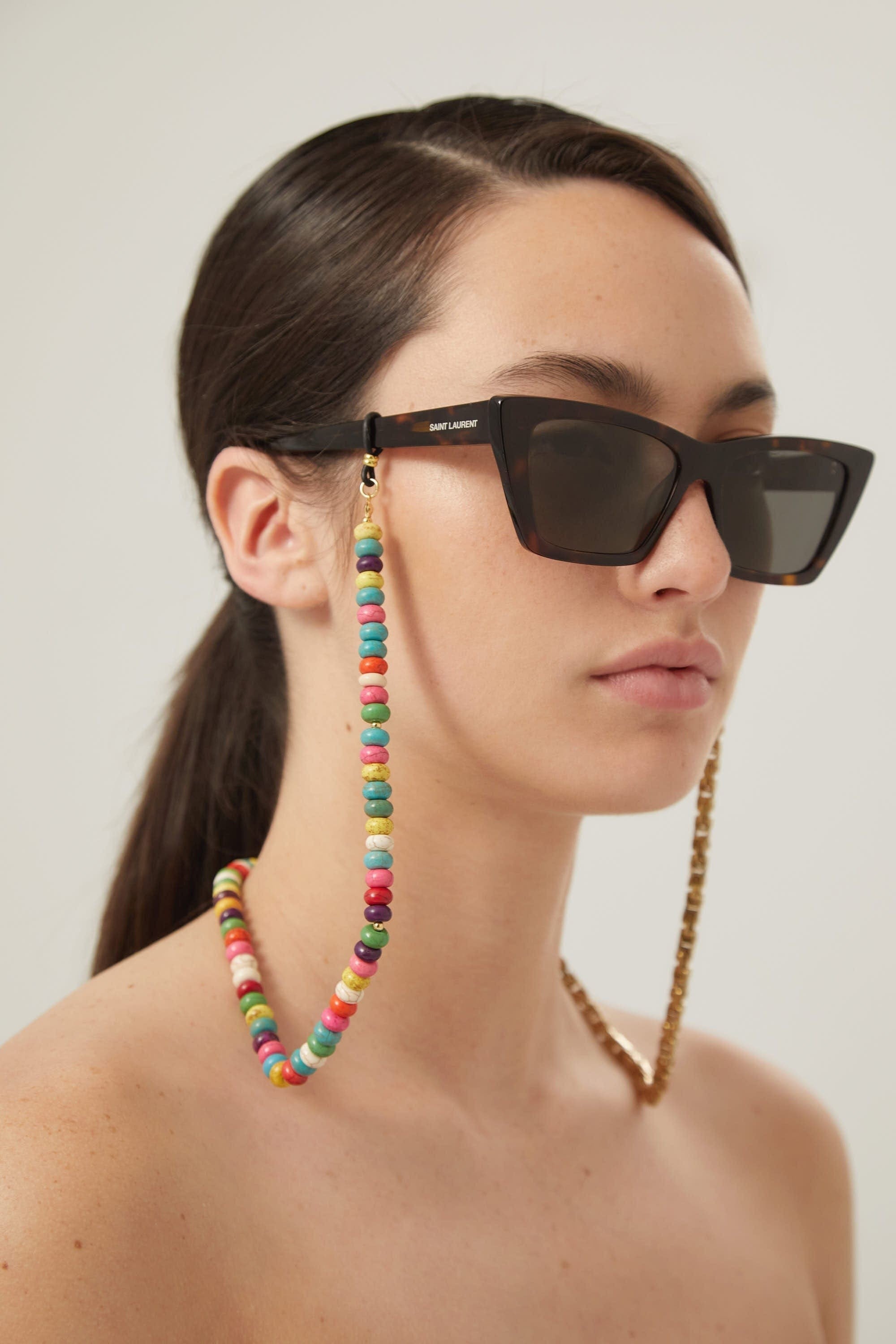 Lulàs Lulàs x EC sunglasses chain Lucky Rainbow