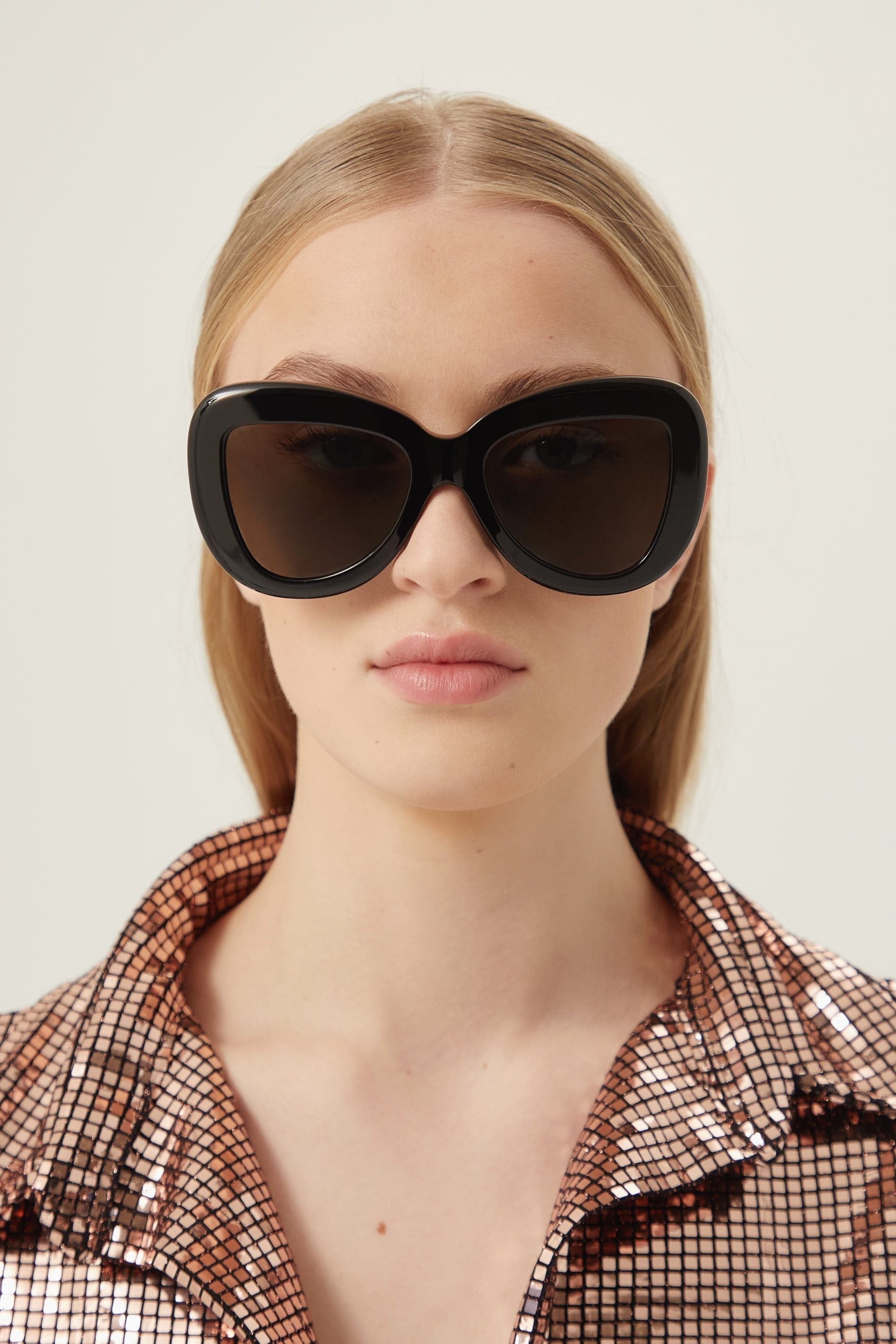 Marni butterfly black sunglasses