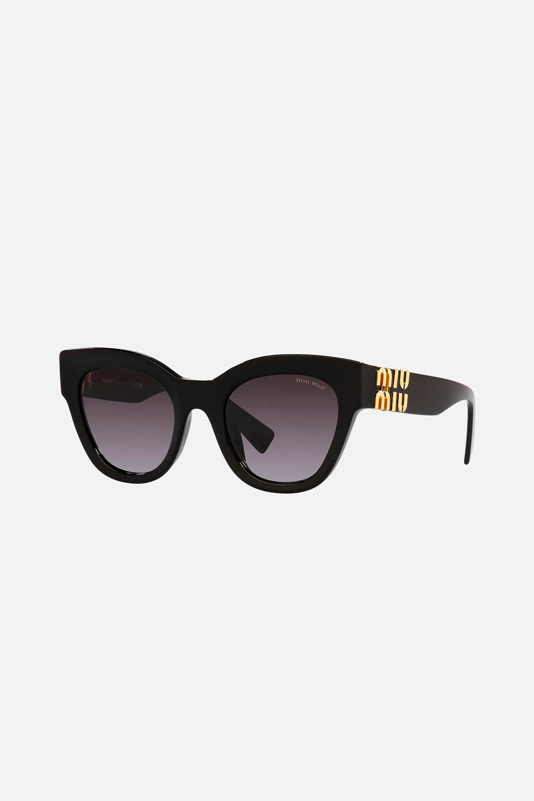 Miu Miu cat-eye black sunglasses