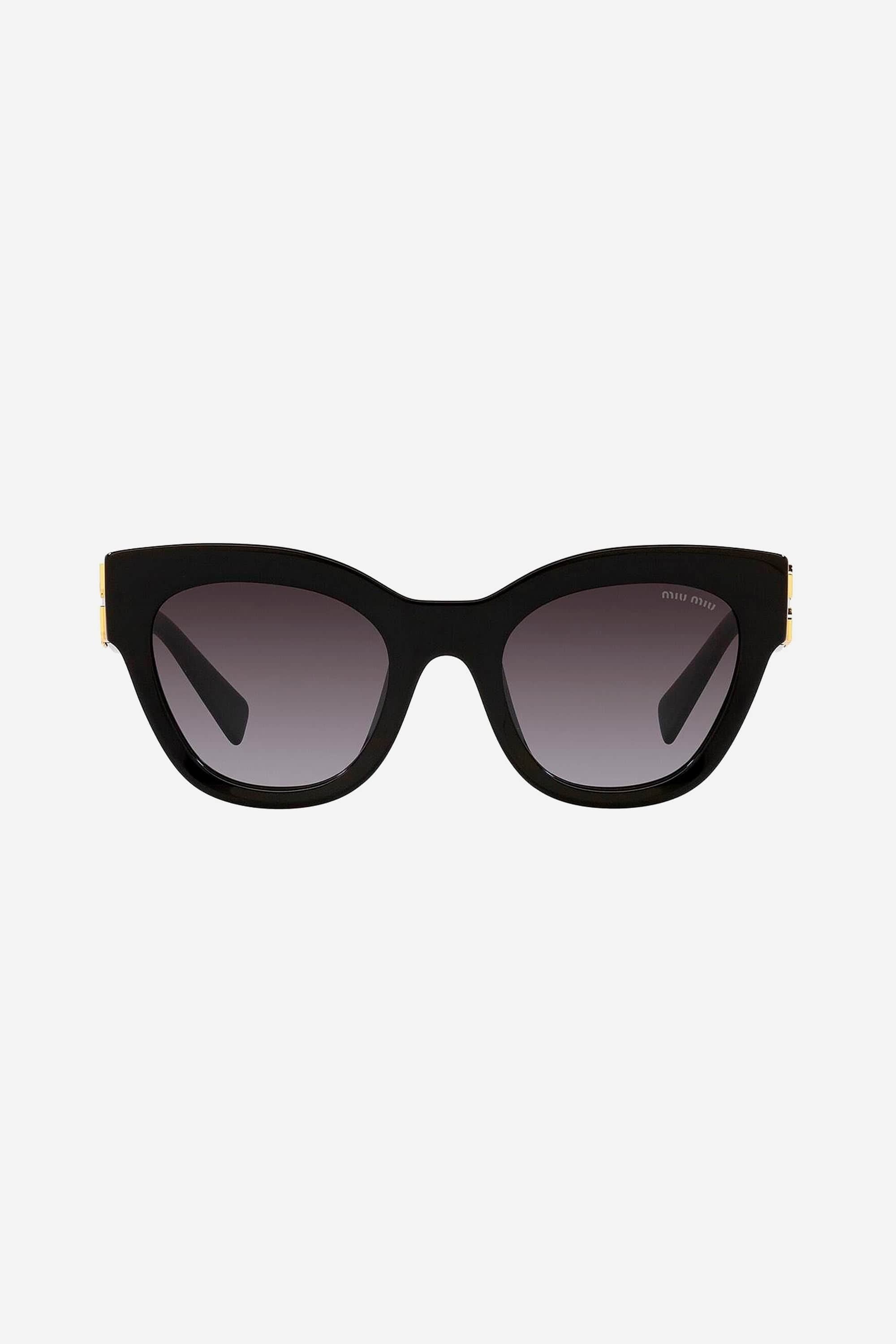 Miu Miu cat-eye black sunglasses