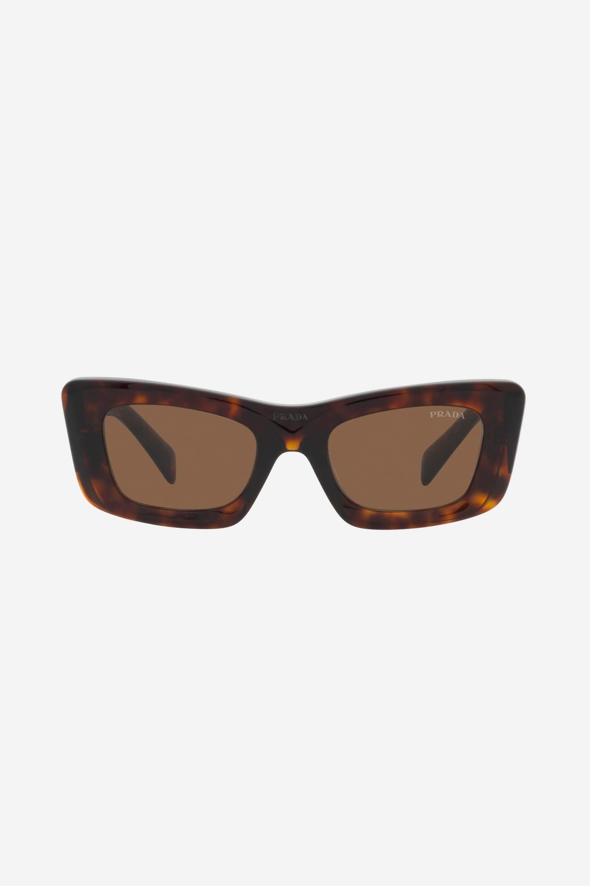 Prada PR 13ZS cat-eye havana sunglasses