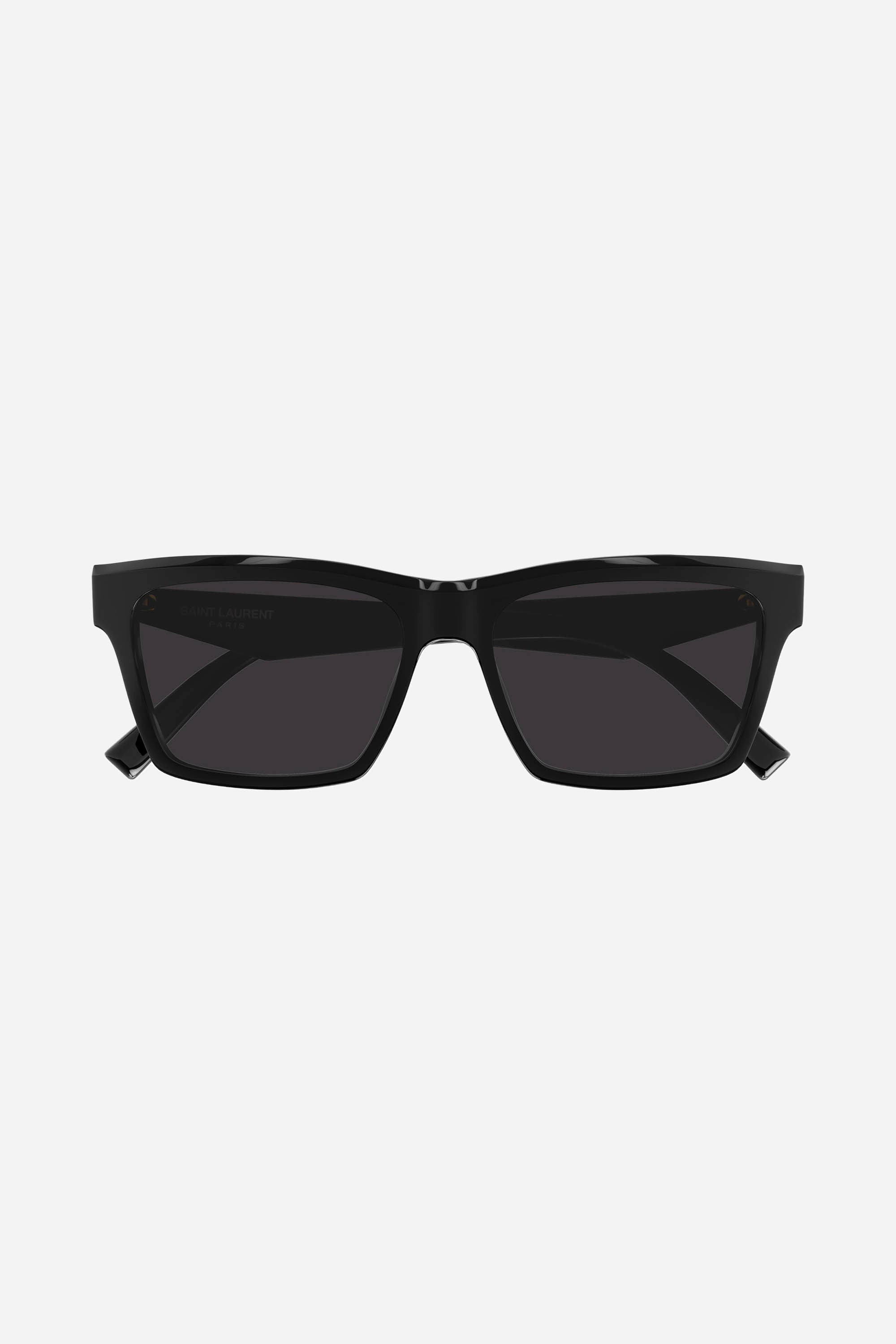 Saint Laurent black rectangular shape sunglasses