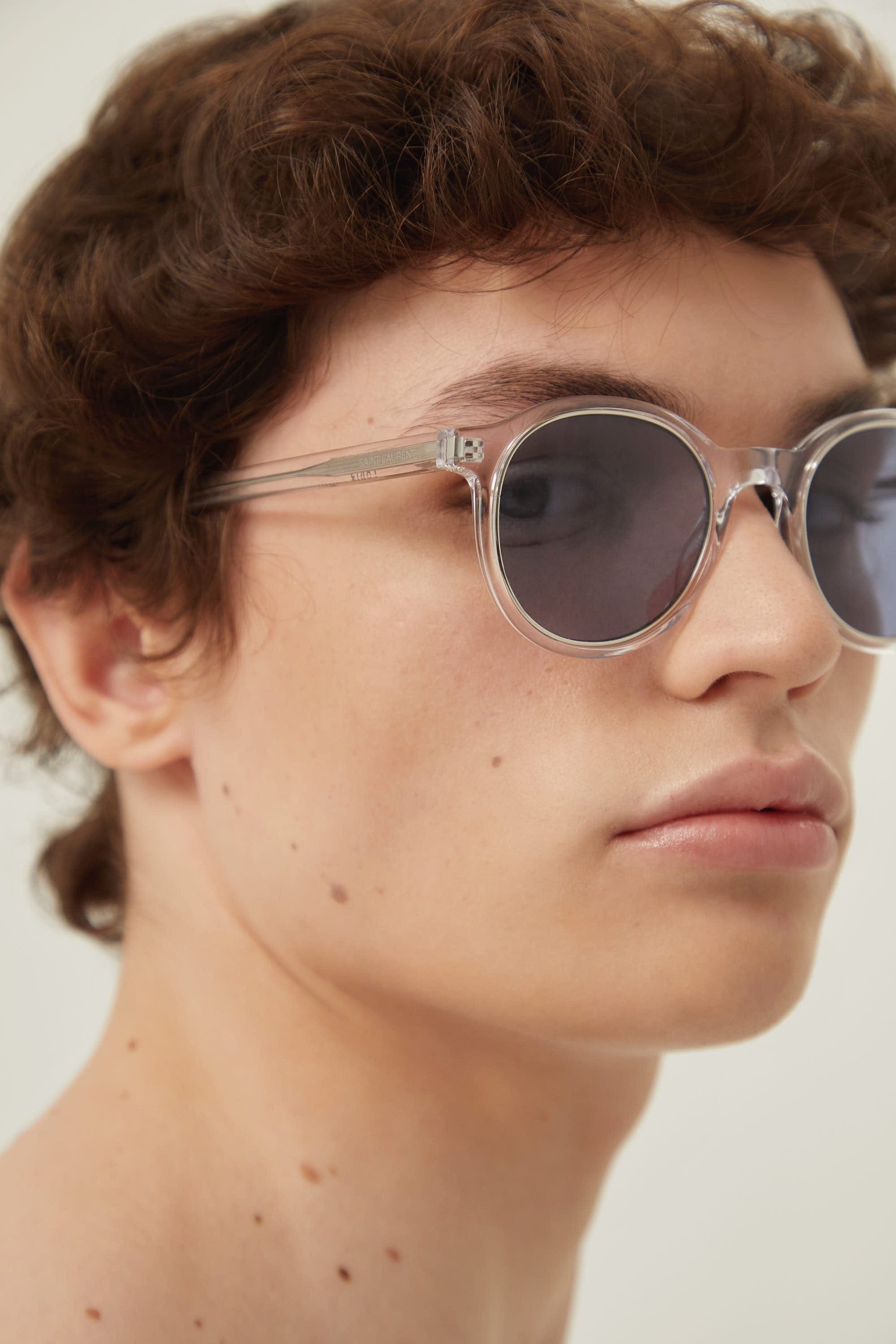 Saint Laurent panthos crystal sunglasses