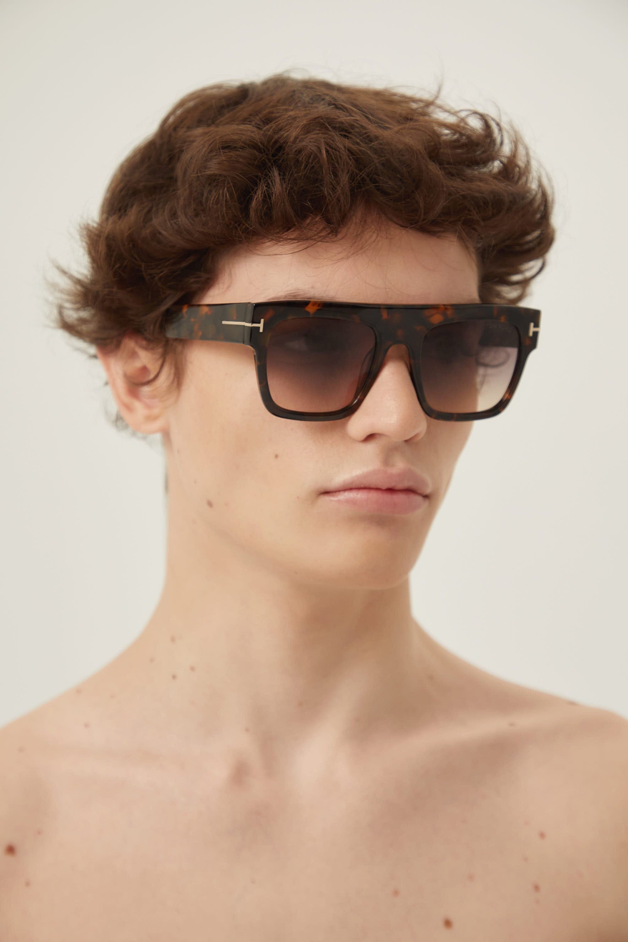 Tom Ford iconic Renee sunglasses in havana