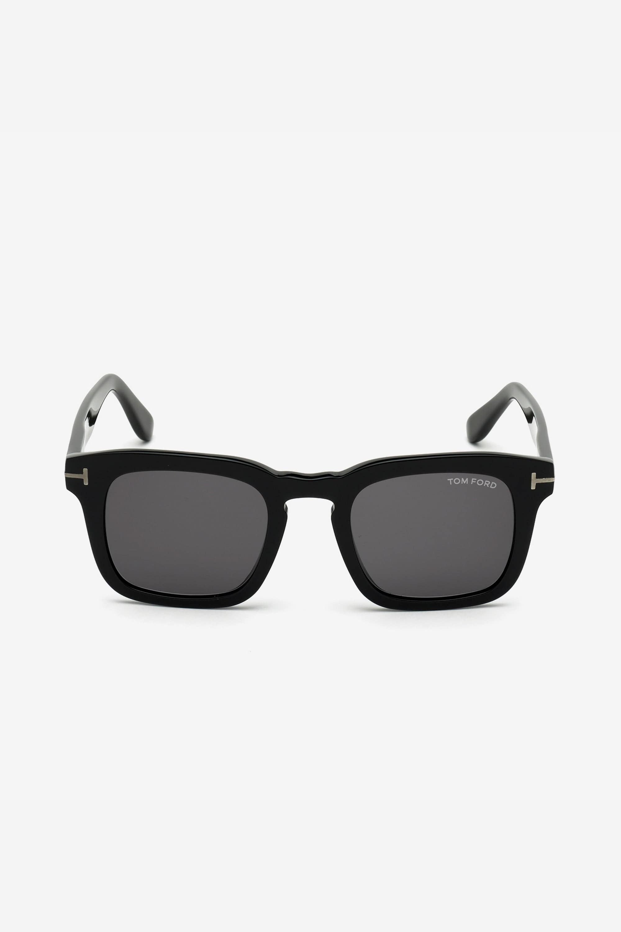 Tom Ford round vintage sunglasses in black