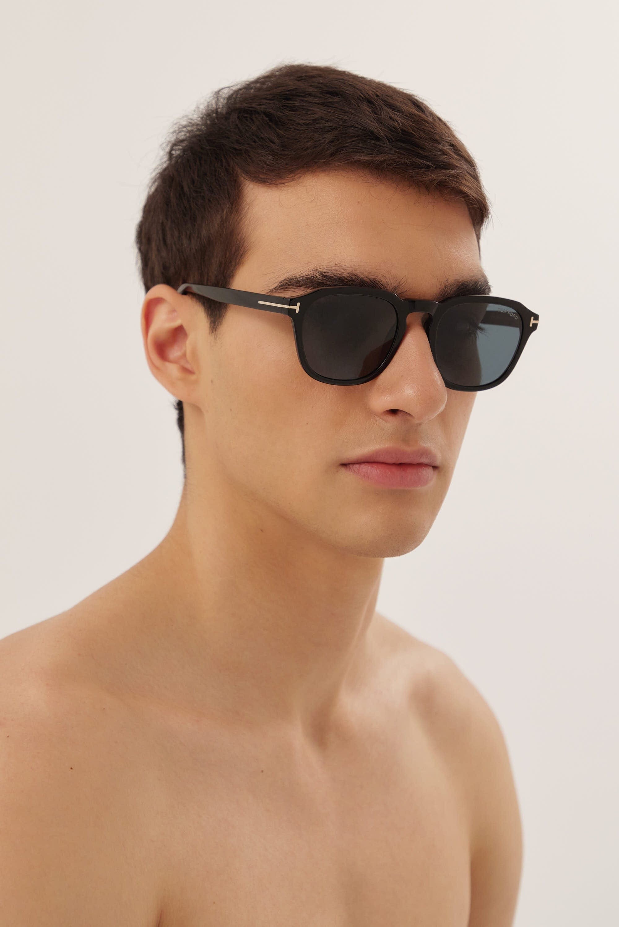 Tom Ford squared black sunglasses