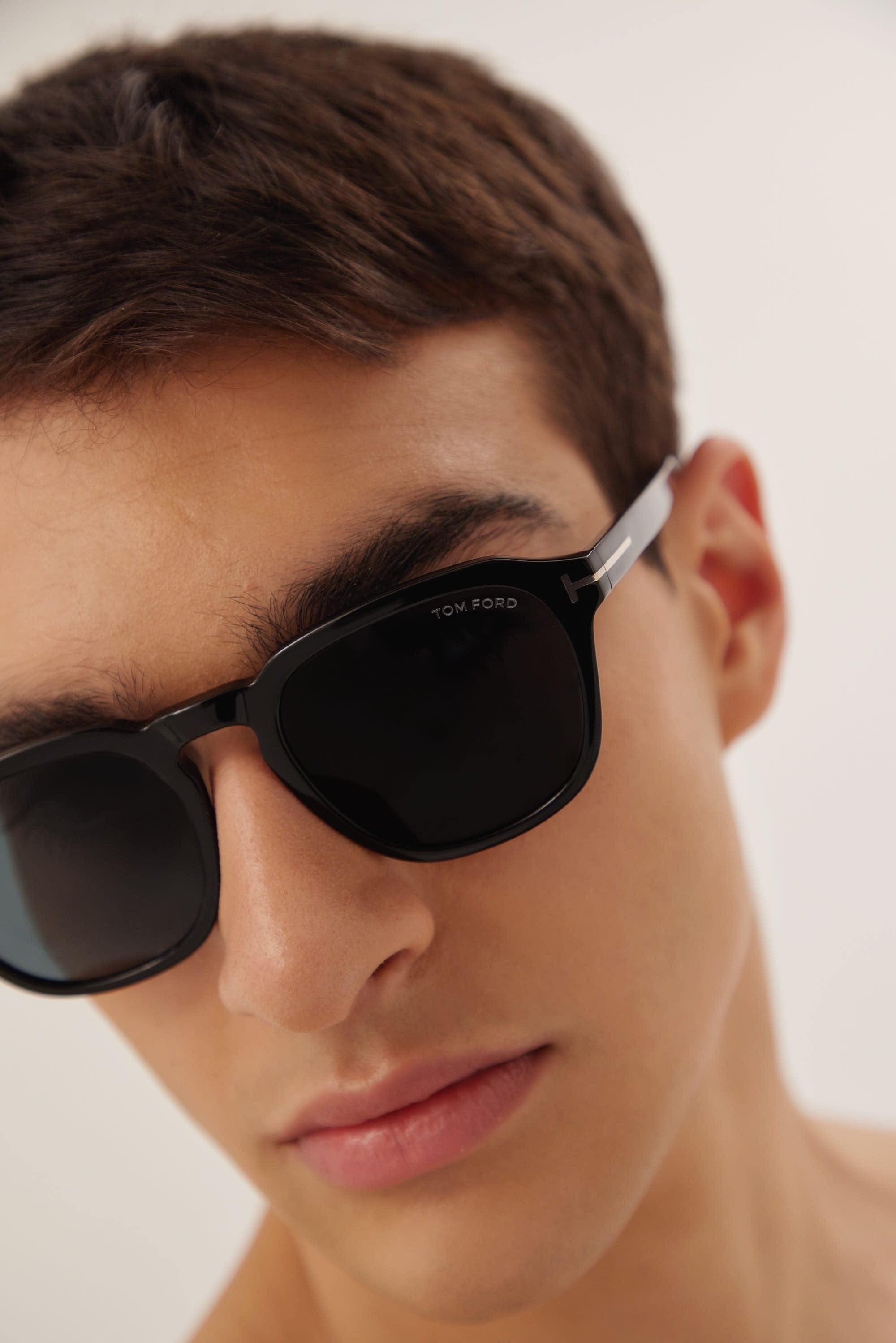 Tom Ford squared black sunglasses