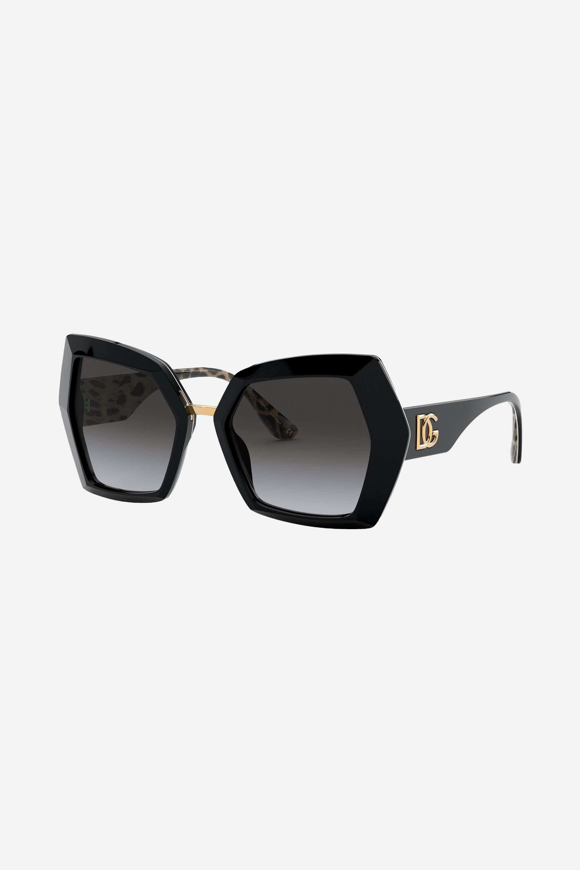 Dolce & Gabbana black butterfly sunglasses