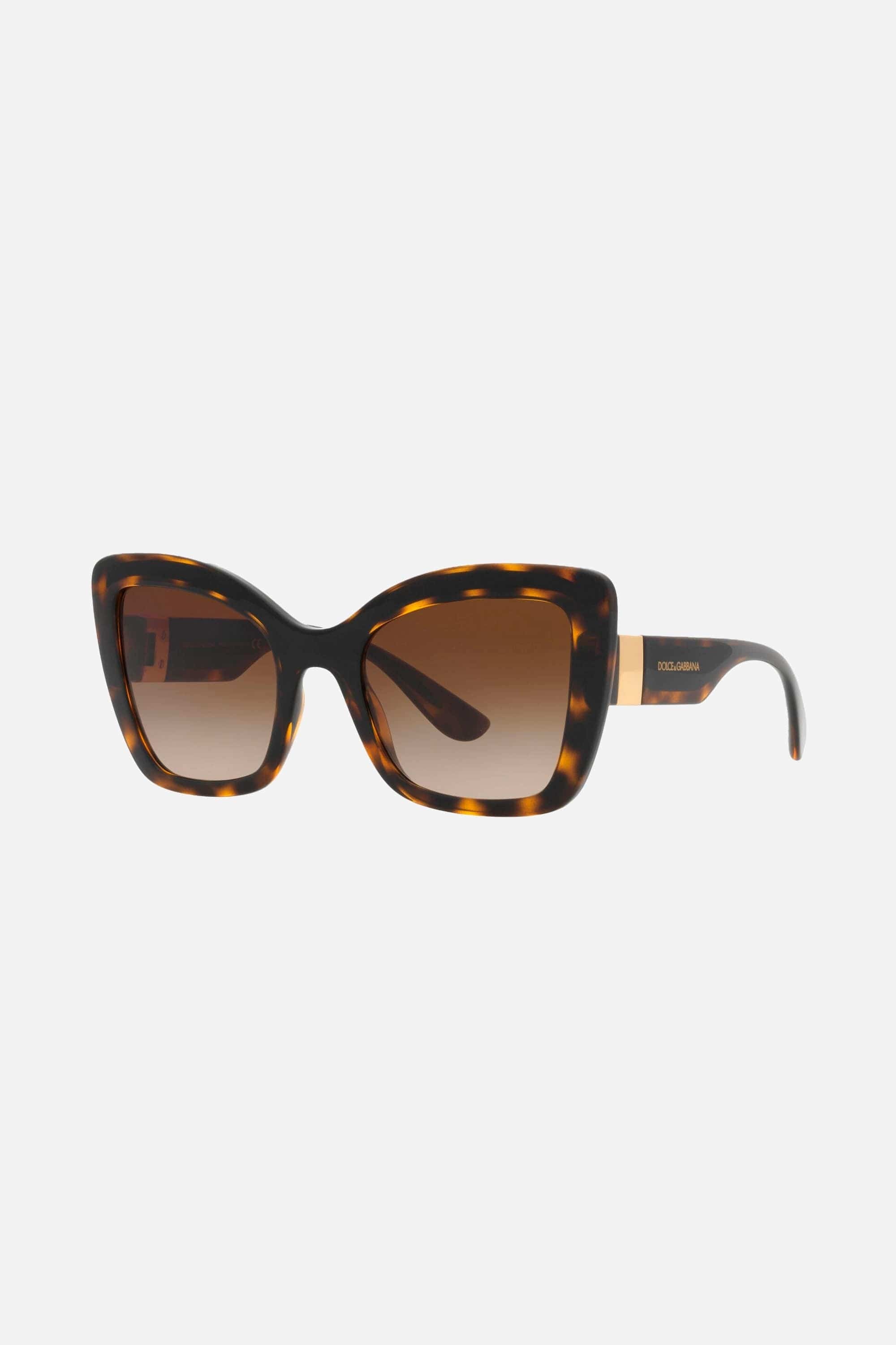 Dolce & Gabbana cat eye havana sunglasses