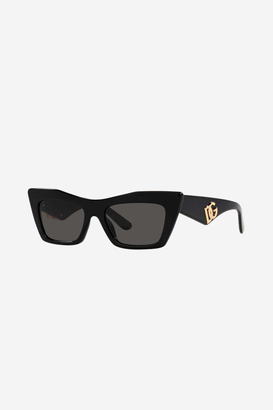 Dolce & Gabbana cat-eye black logo sunglasses