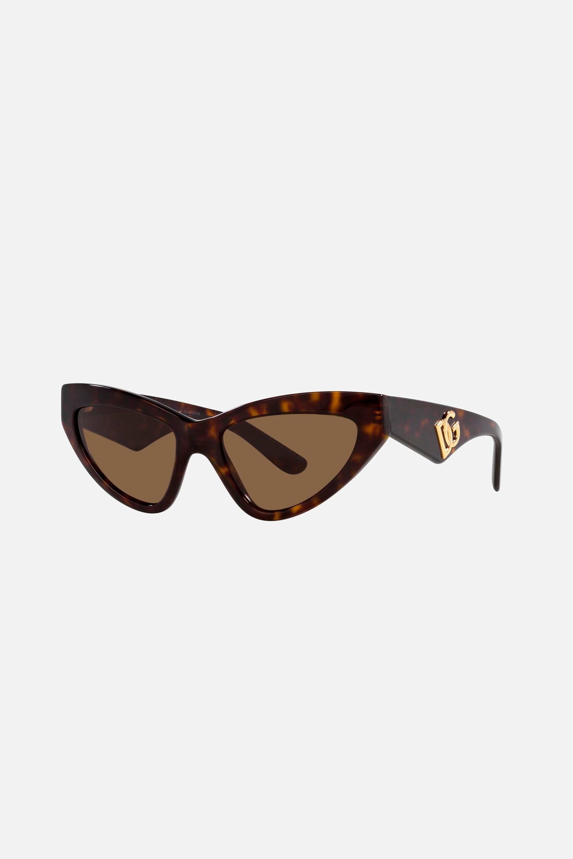 Dolce & Gabbana cat-eye havana sunglasses